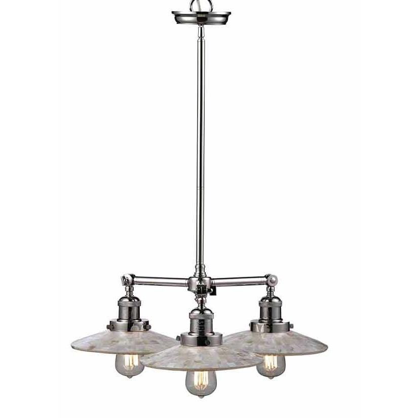 Bruno Marashlian Bare Bulb 15 Inch 3 Light Mini Chandelier by Innovations Lighting
