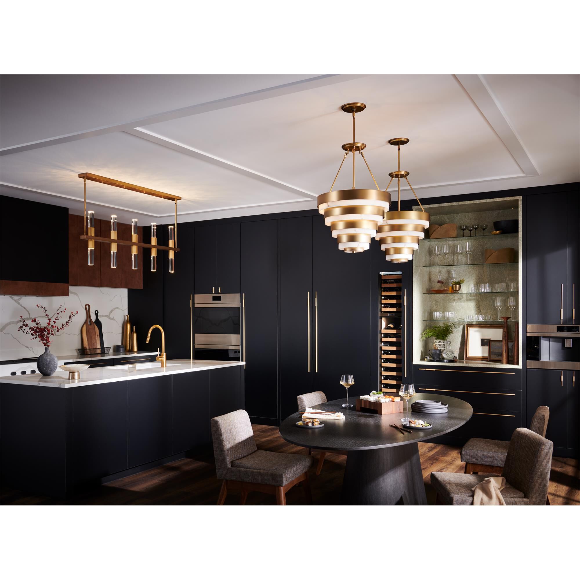 Lisa McDennon Echelon Small Chandelier,