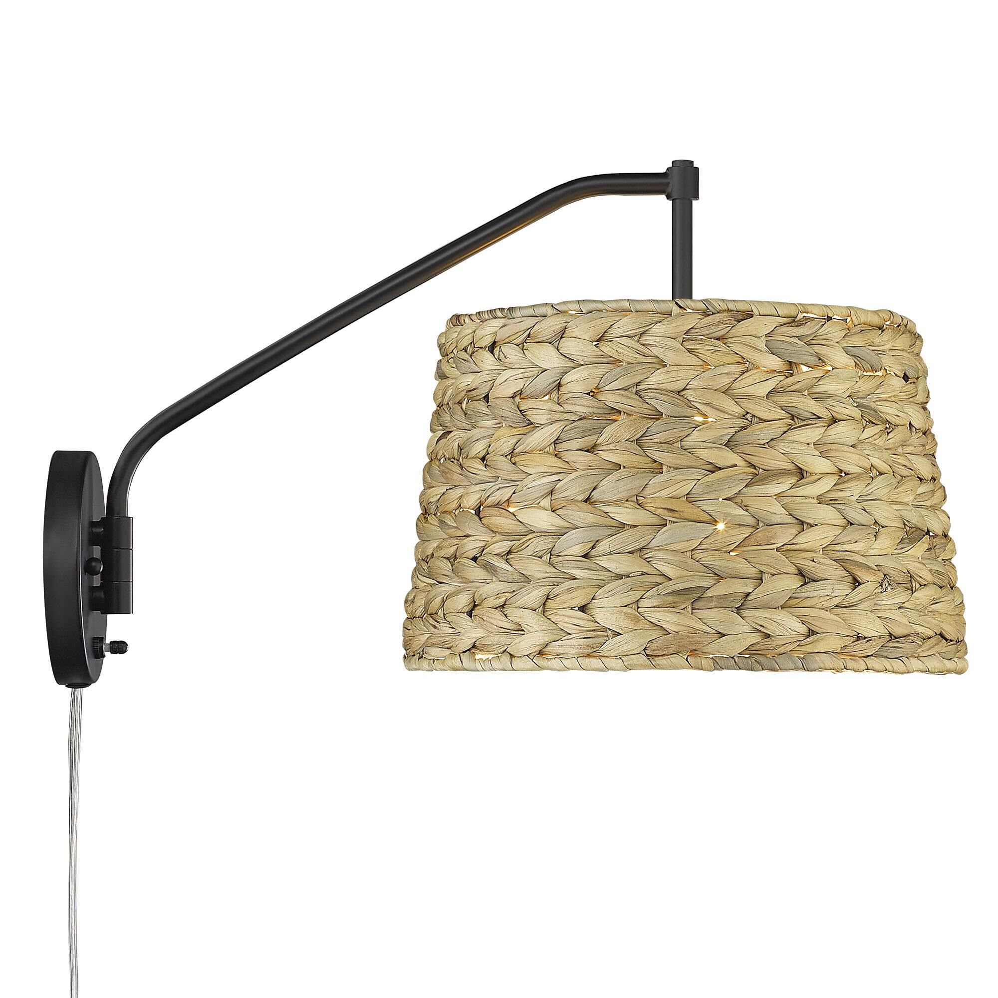 Ryleigh 19 Inch Wall Swing Lamp by Golden Lighting