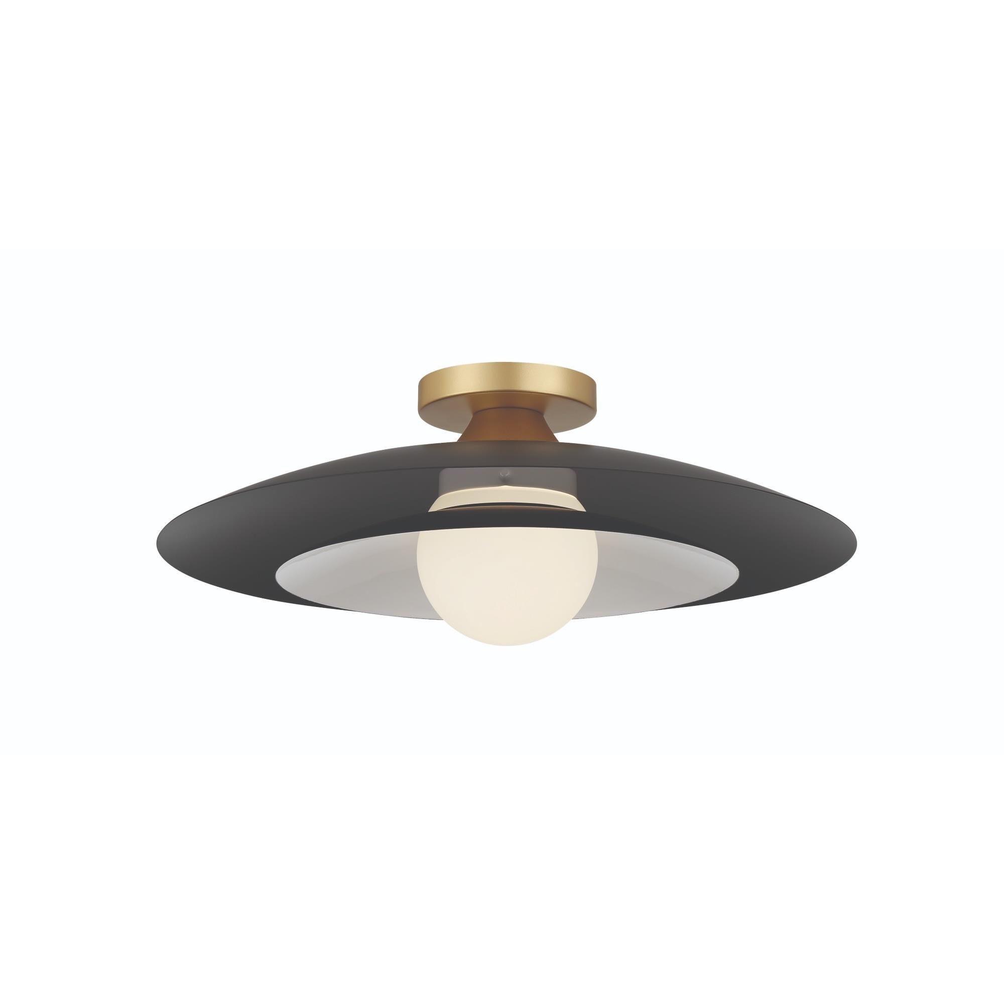 Welsh 18 Inch 1 Light LED Semi Flush Mount,