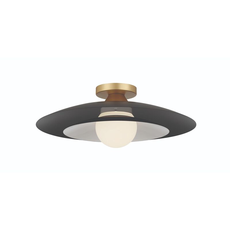 Welsh 18 Inch 1 Light LED Semi Flush Mount by Eurofase Lighting