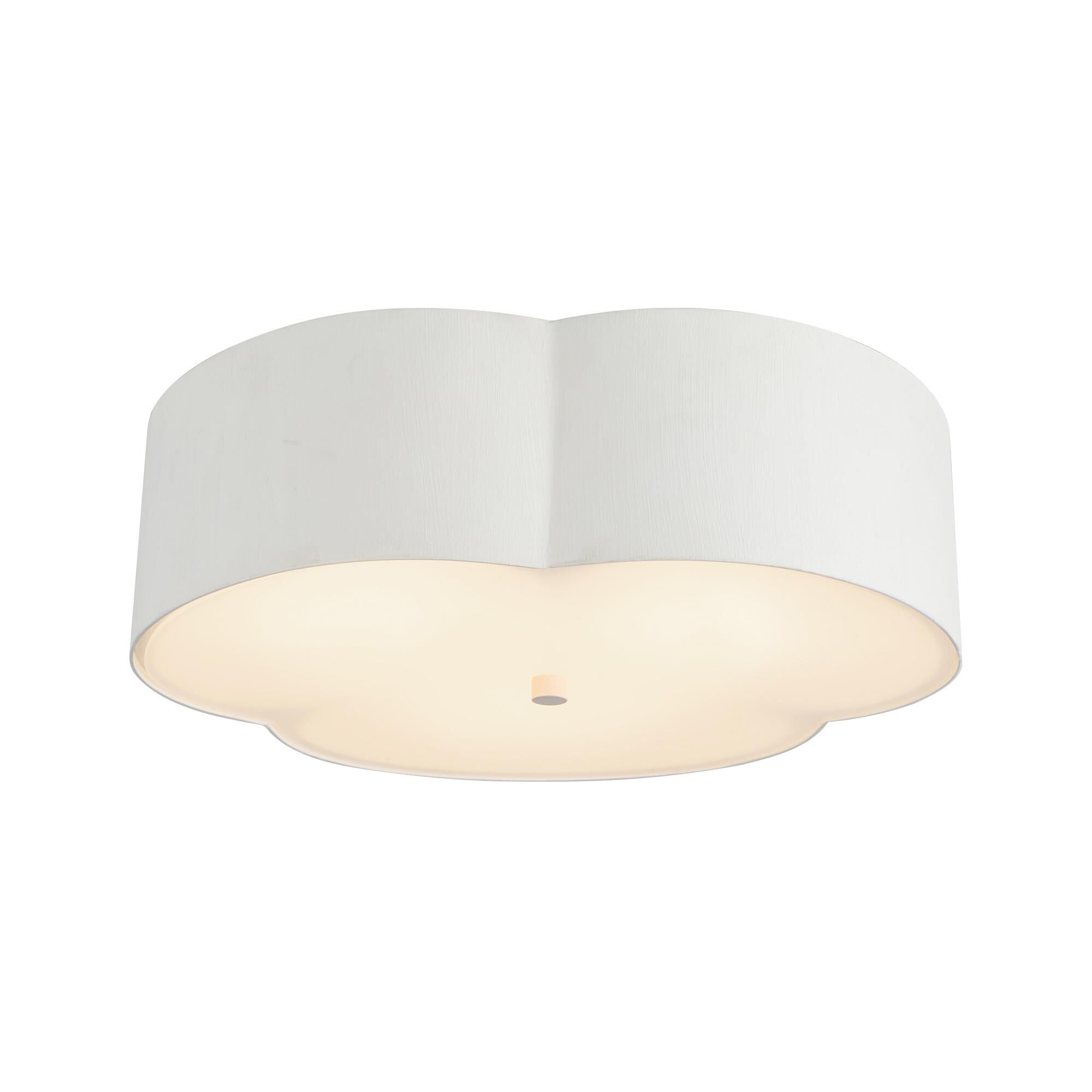Hae Jung Roe Adella 14 Inch 3 Light Flush Mount,