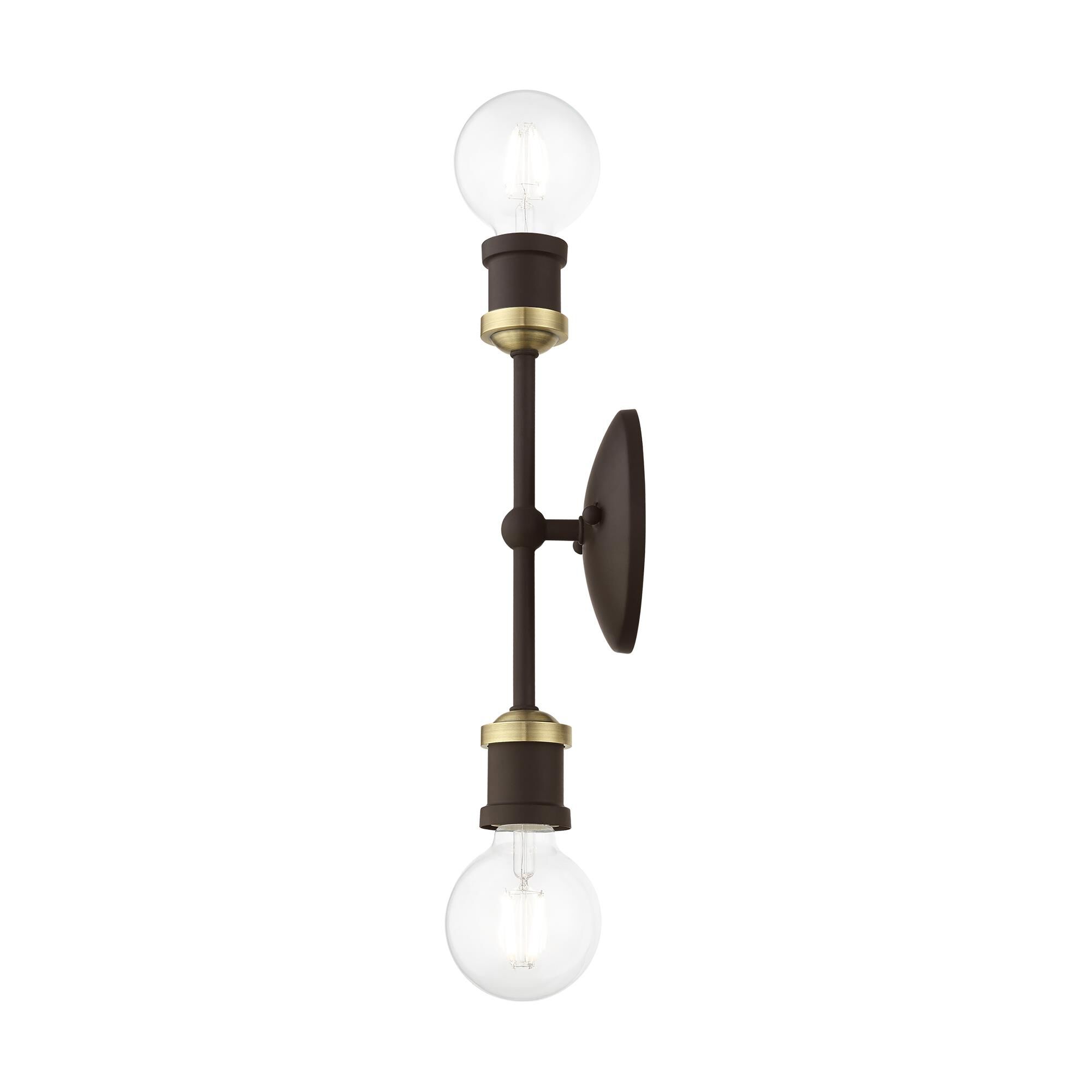 Shown in Bronze with Antique Brass Accents finish