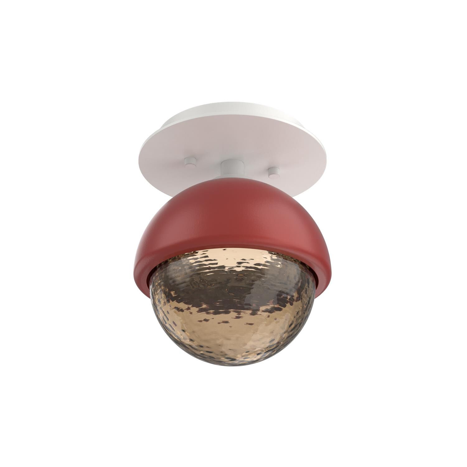 Levi Wilson Cabochon 6 Inch Flush Mount by Hammerton Studio