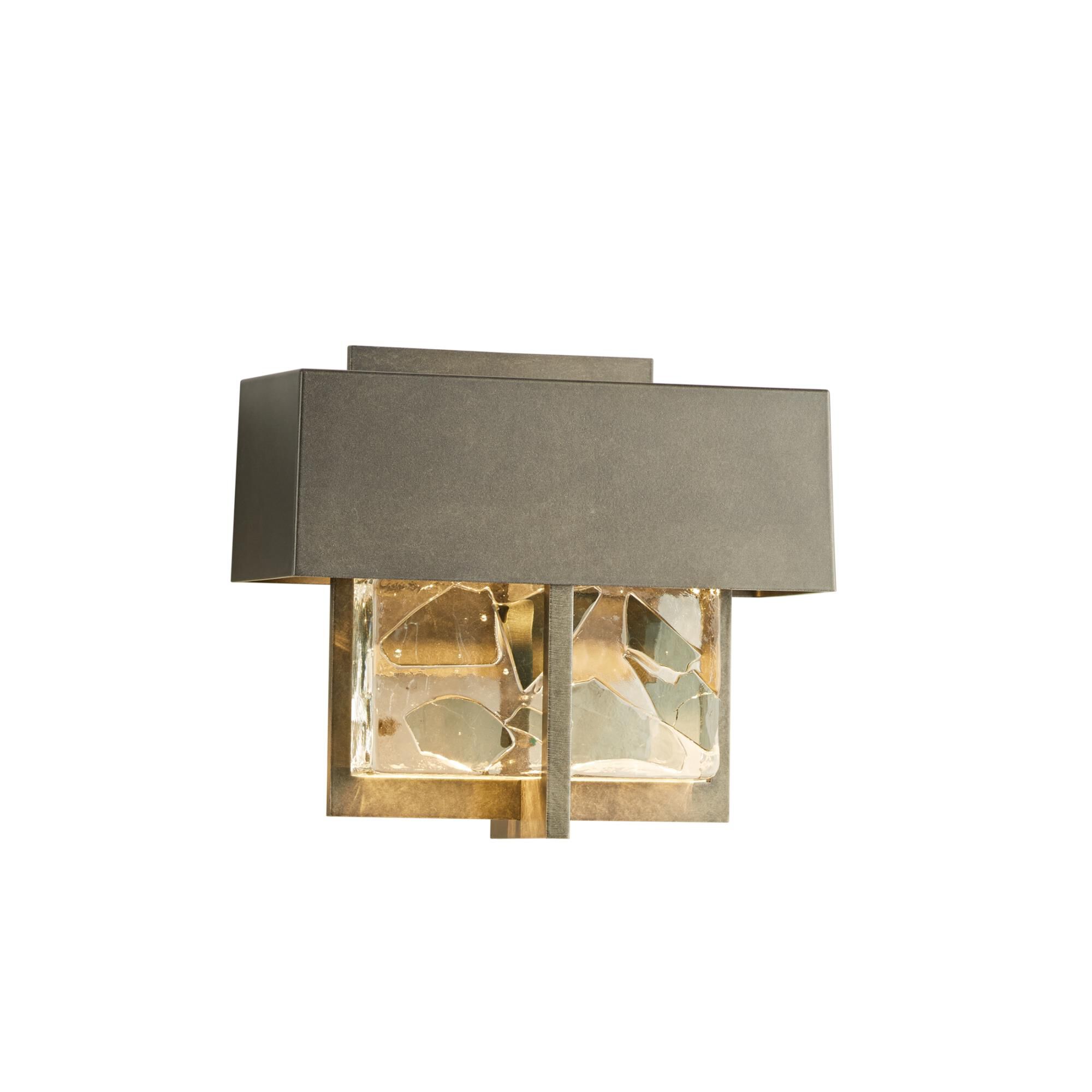 Hubbardton Forge Shard Small 7 Inch Tall LED Outdoor Wall Light