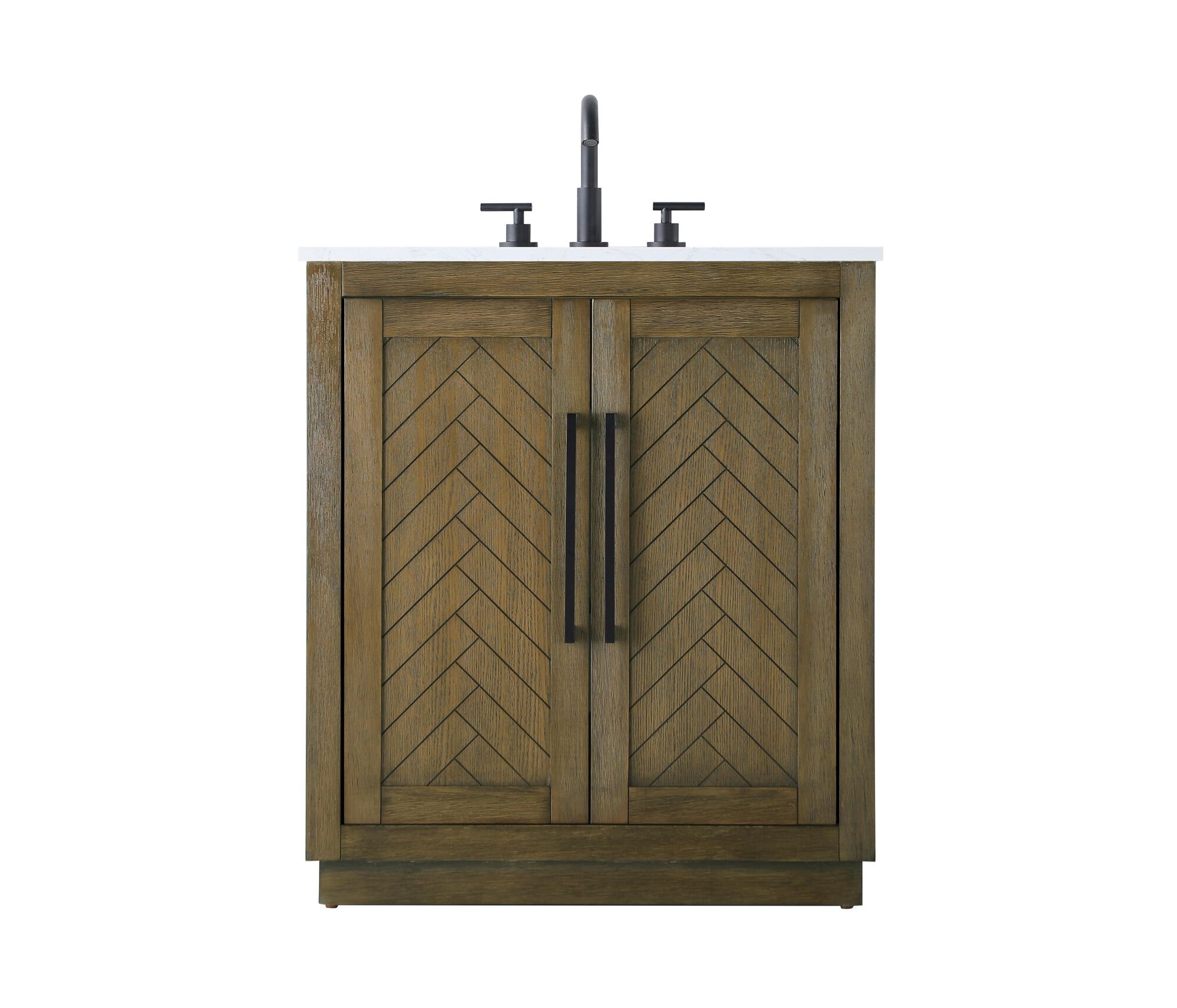 Shown in Hazel Oak finish