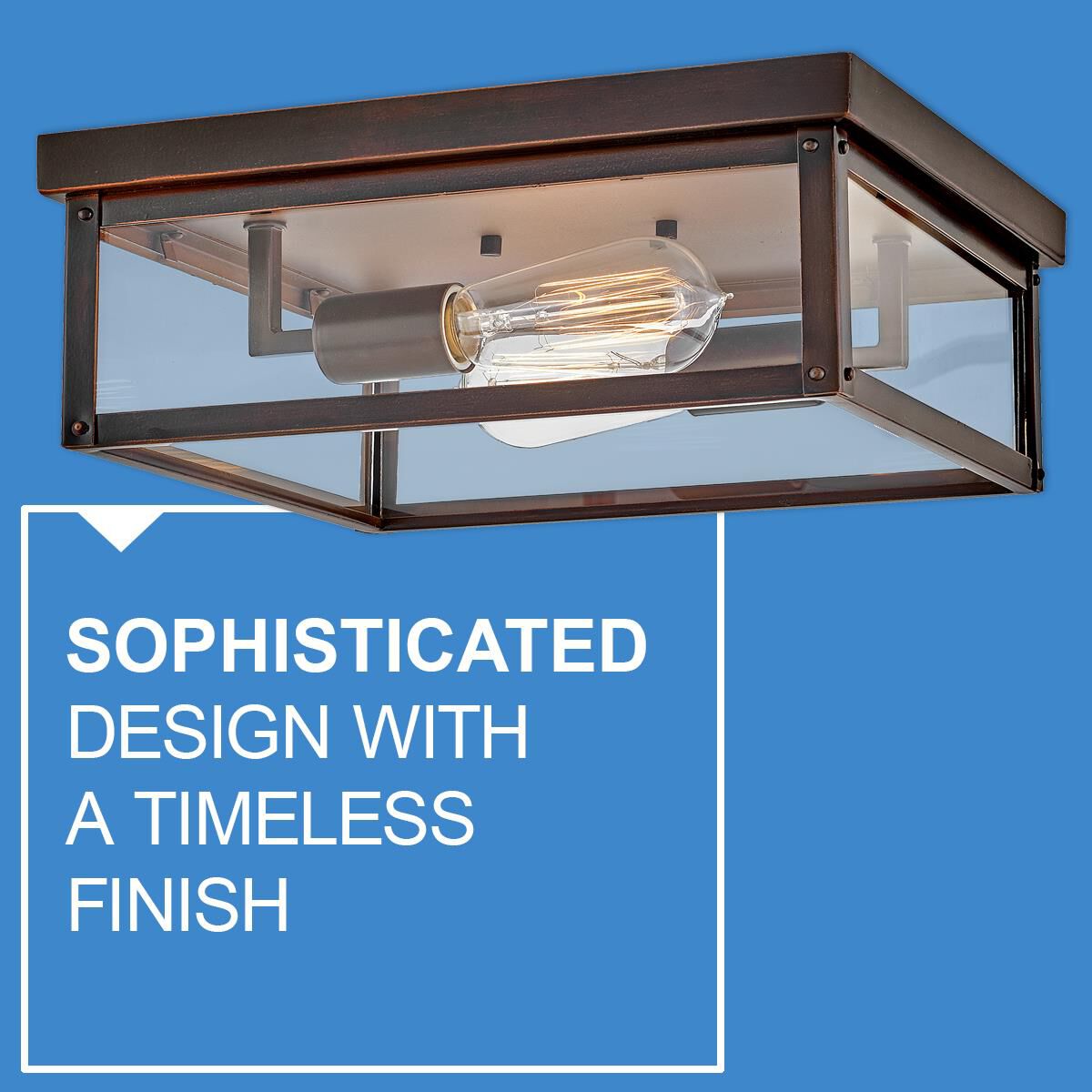 Beckham 12 Inch 2 Light LED Flush Mount by Hinkley Lighting