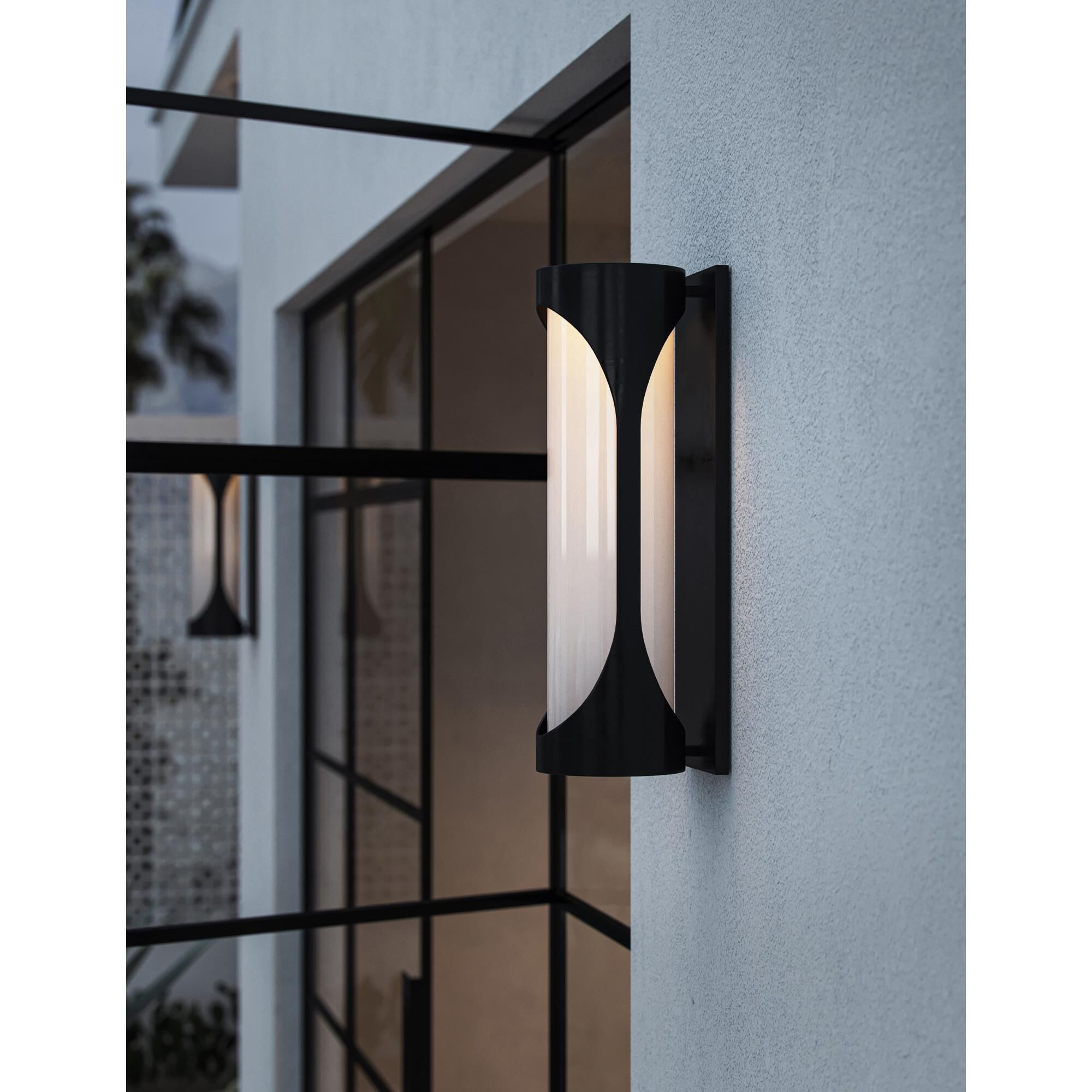 Shown in Black, White finish