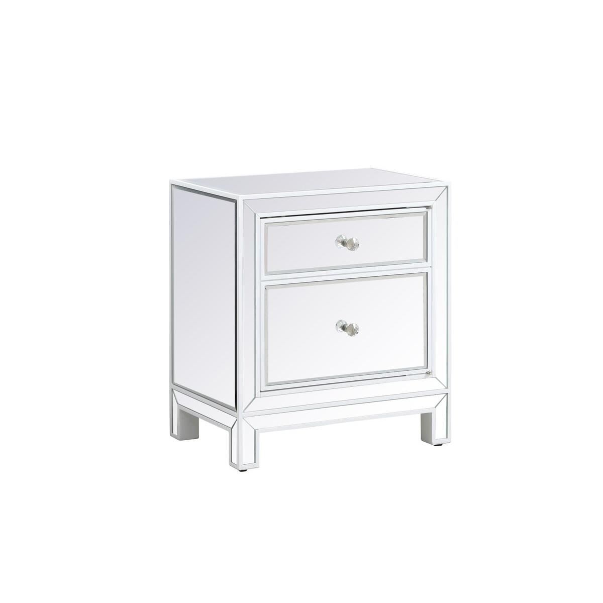 Reflexion End Table by Elegant Decor