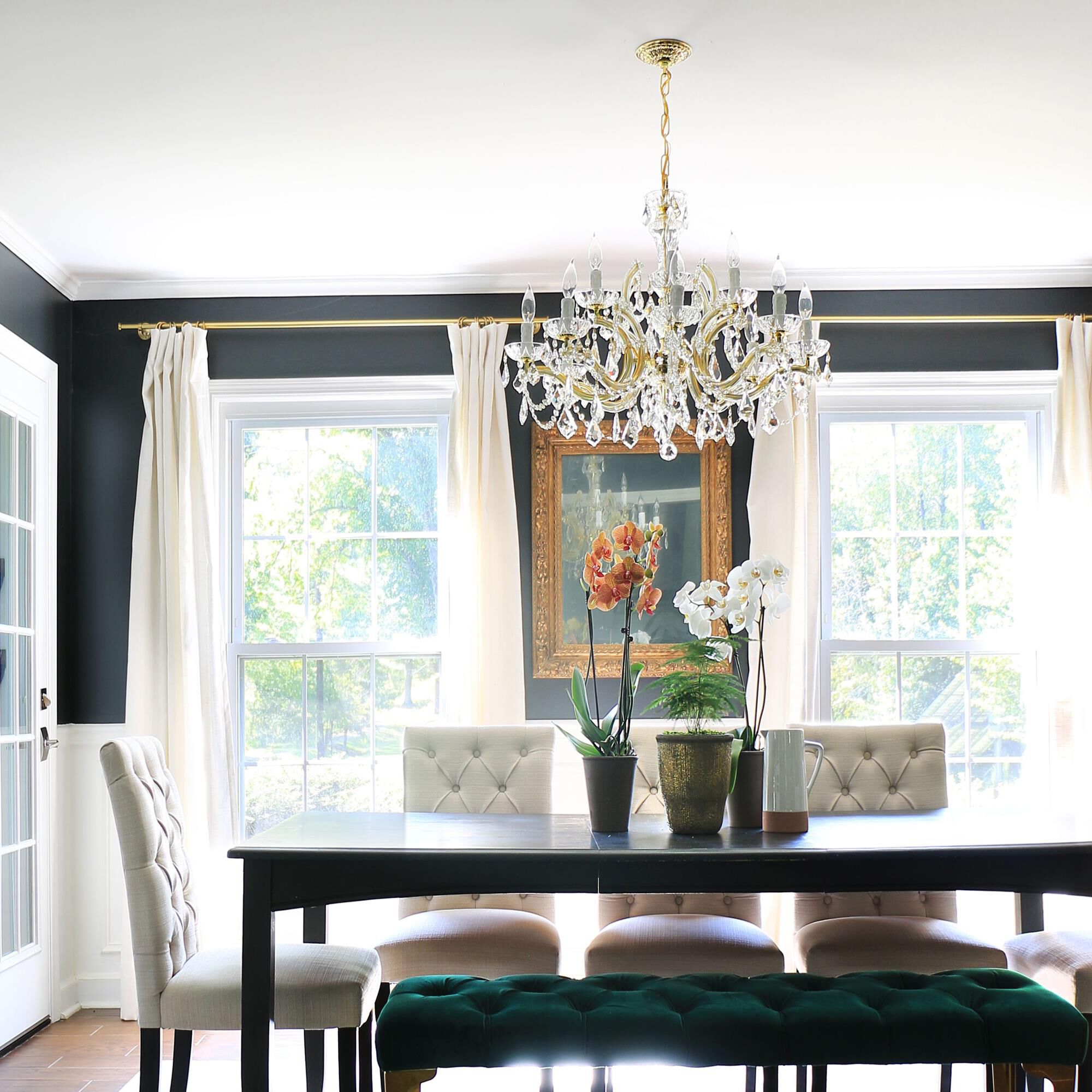 Maria Theresa 29 Inch 12 Light Chandelier by Crystorama