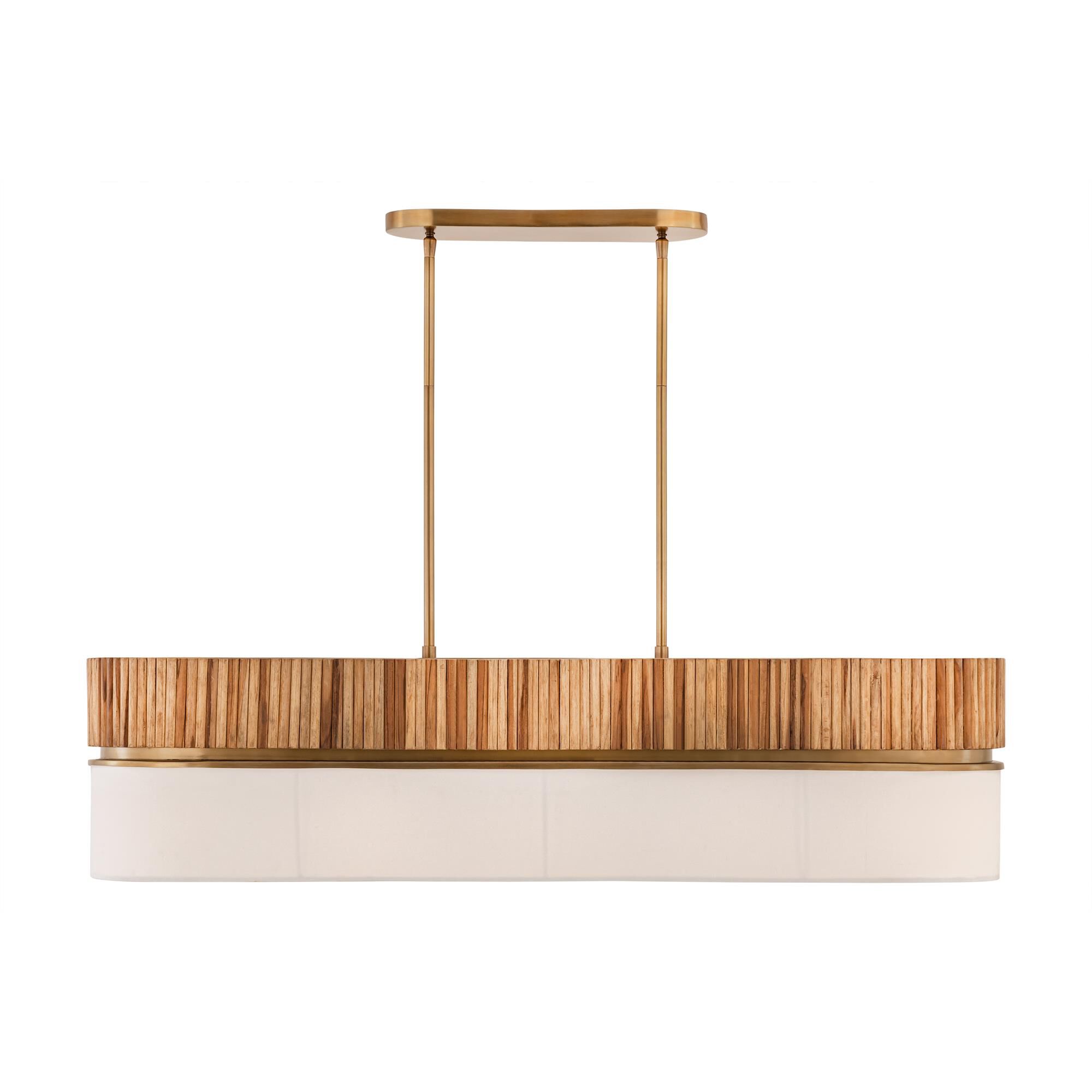 Shown in Legacy Brass finish and White shade