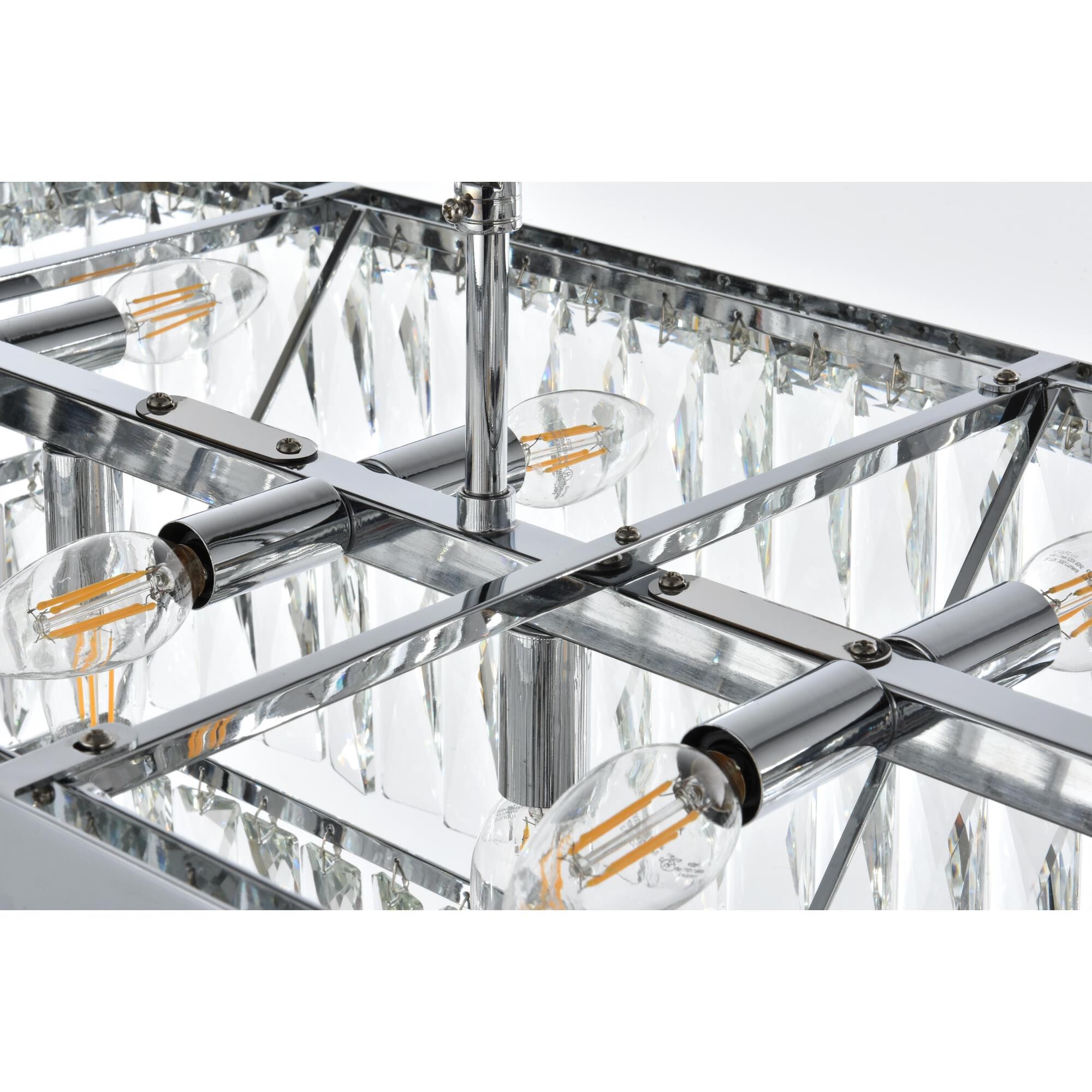 Shown in Chrome  finish and Rc crystal and Clear glass