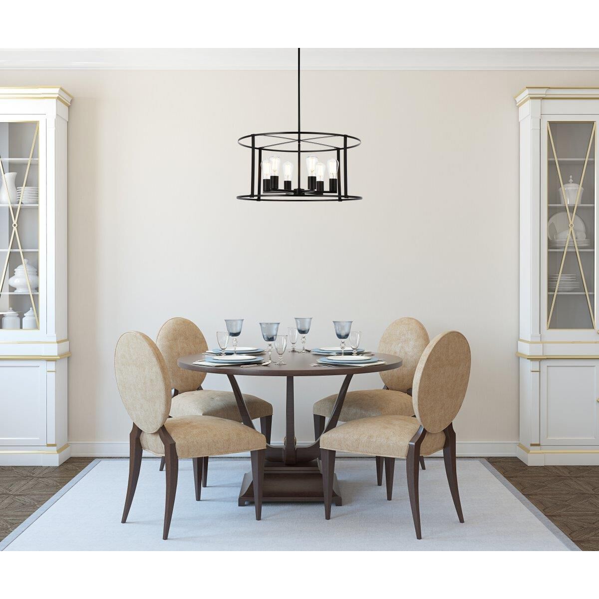 Shown in Black finish