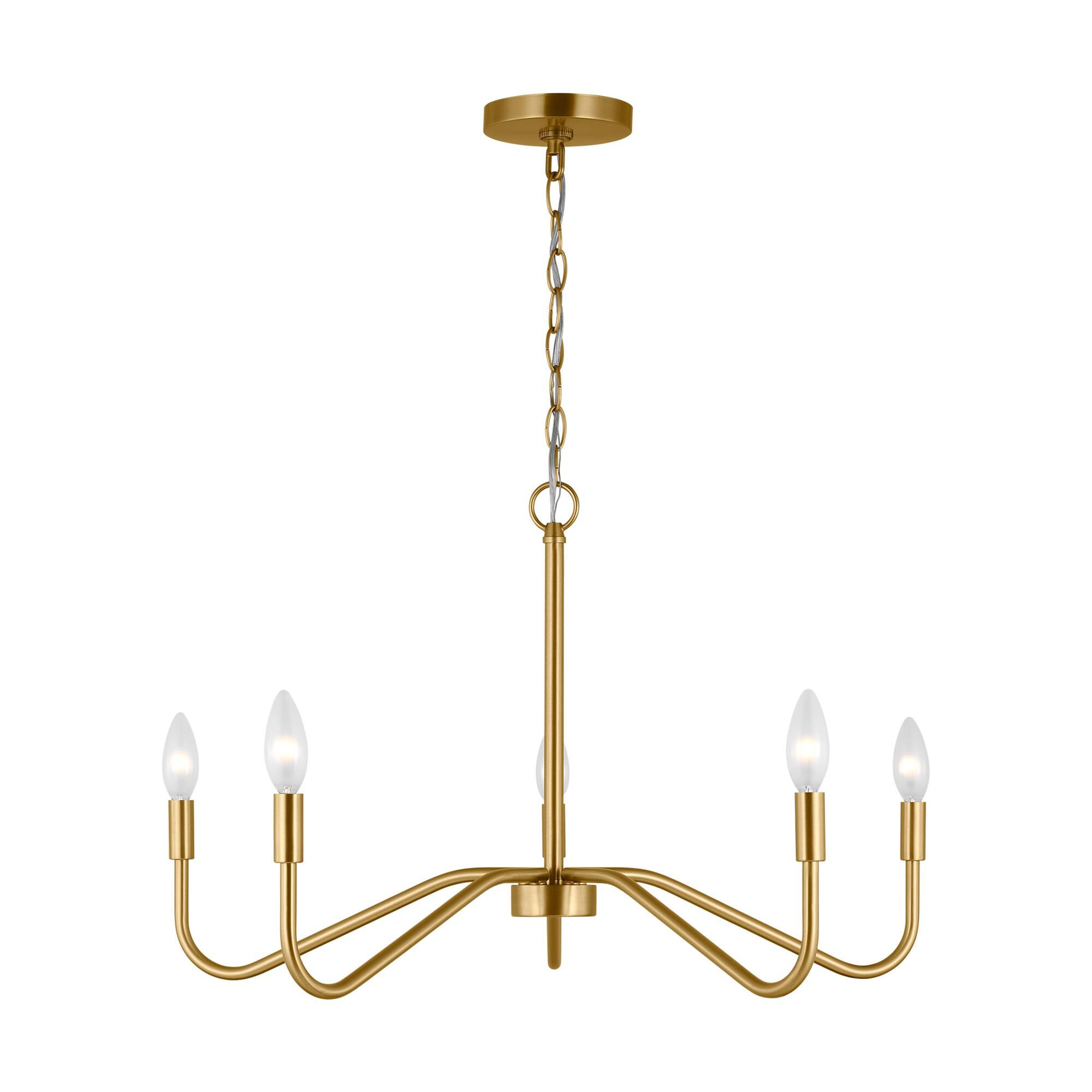 Shown in Satin Brass finish