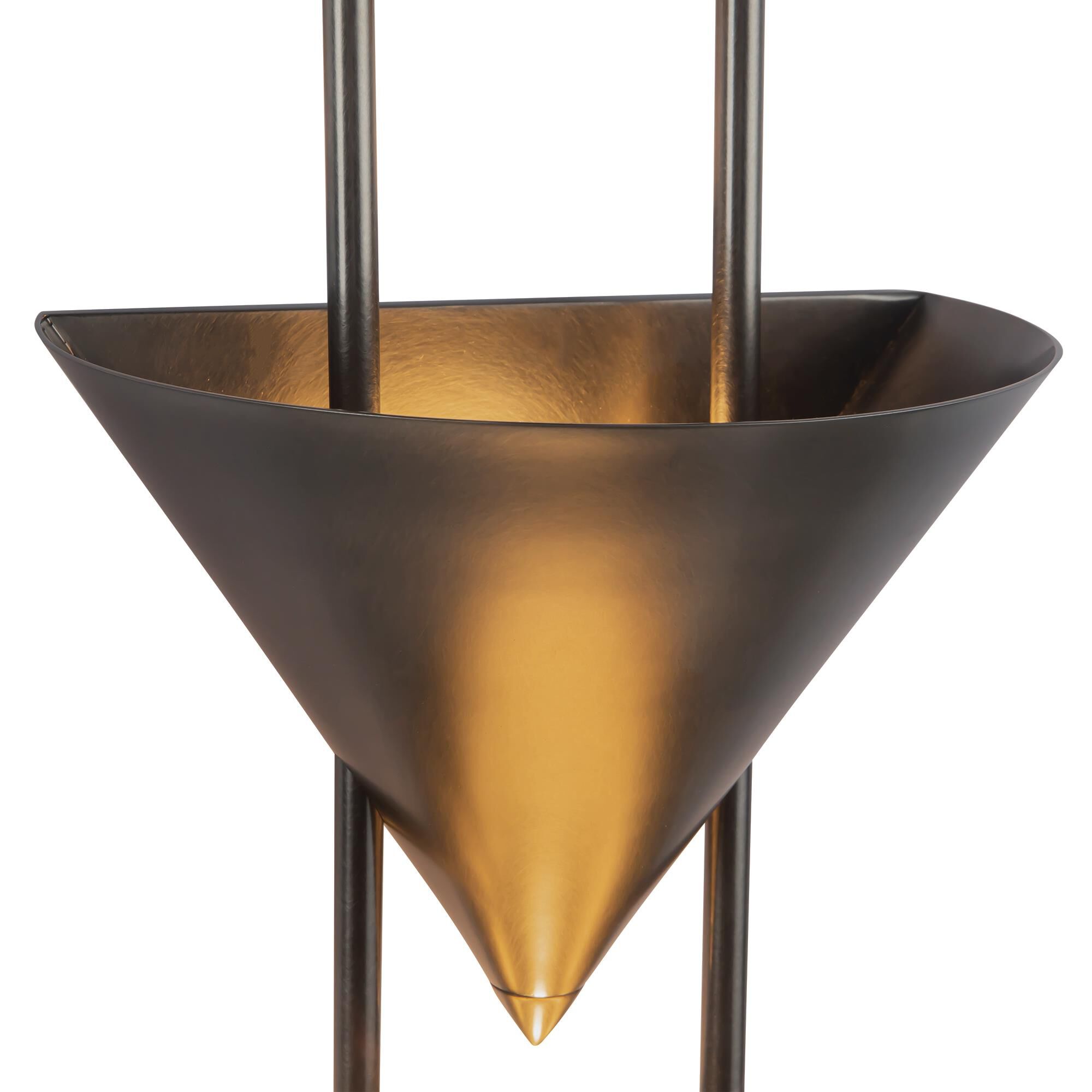 Shown in Aged Steel finish