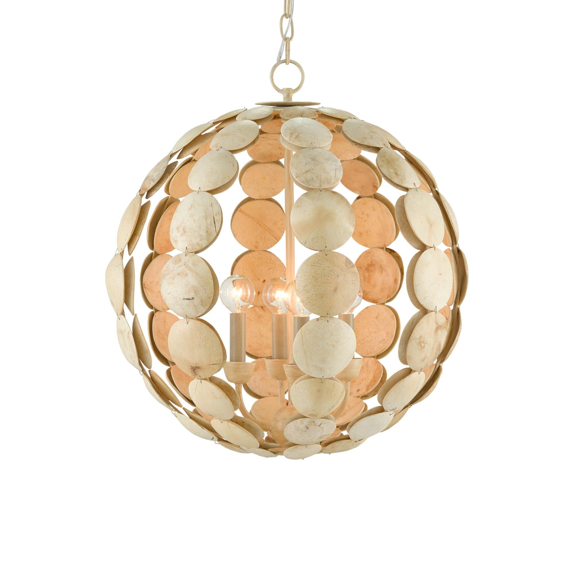 Tartufo Cage Pendant by Currey and Company