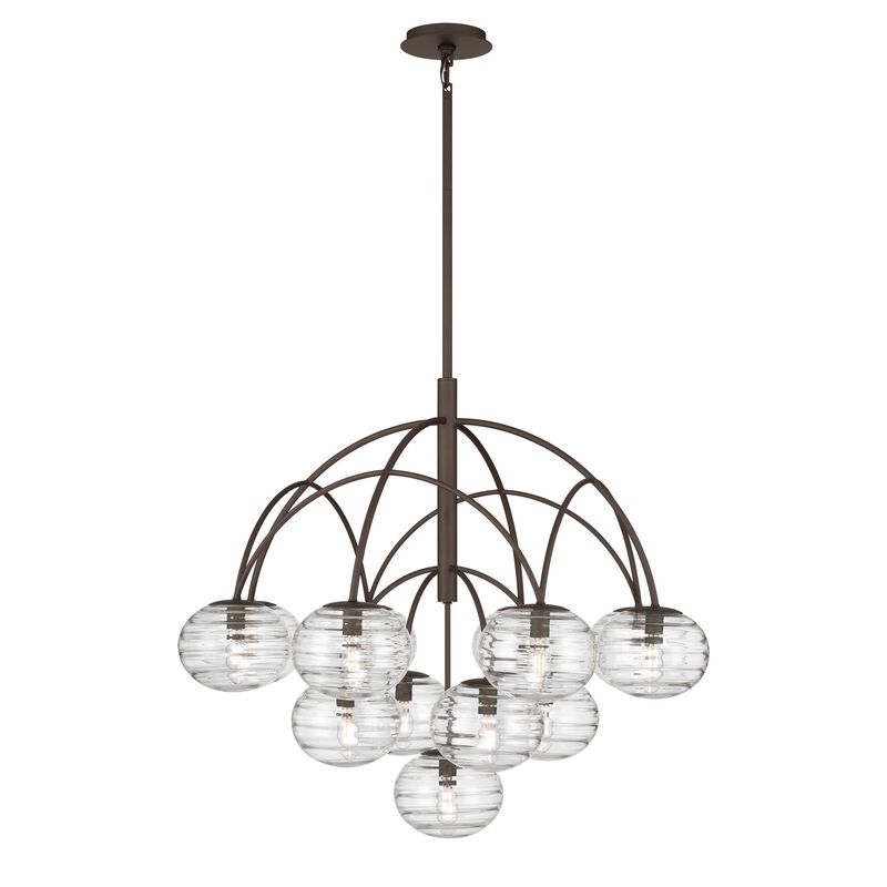 Lenora 34 Inch Chandelier by Metropolitan Lighting