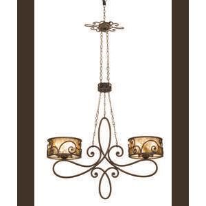 Windsor 42 Inch 10 Light Linear Suspension Light by Kalco Lighting