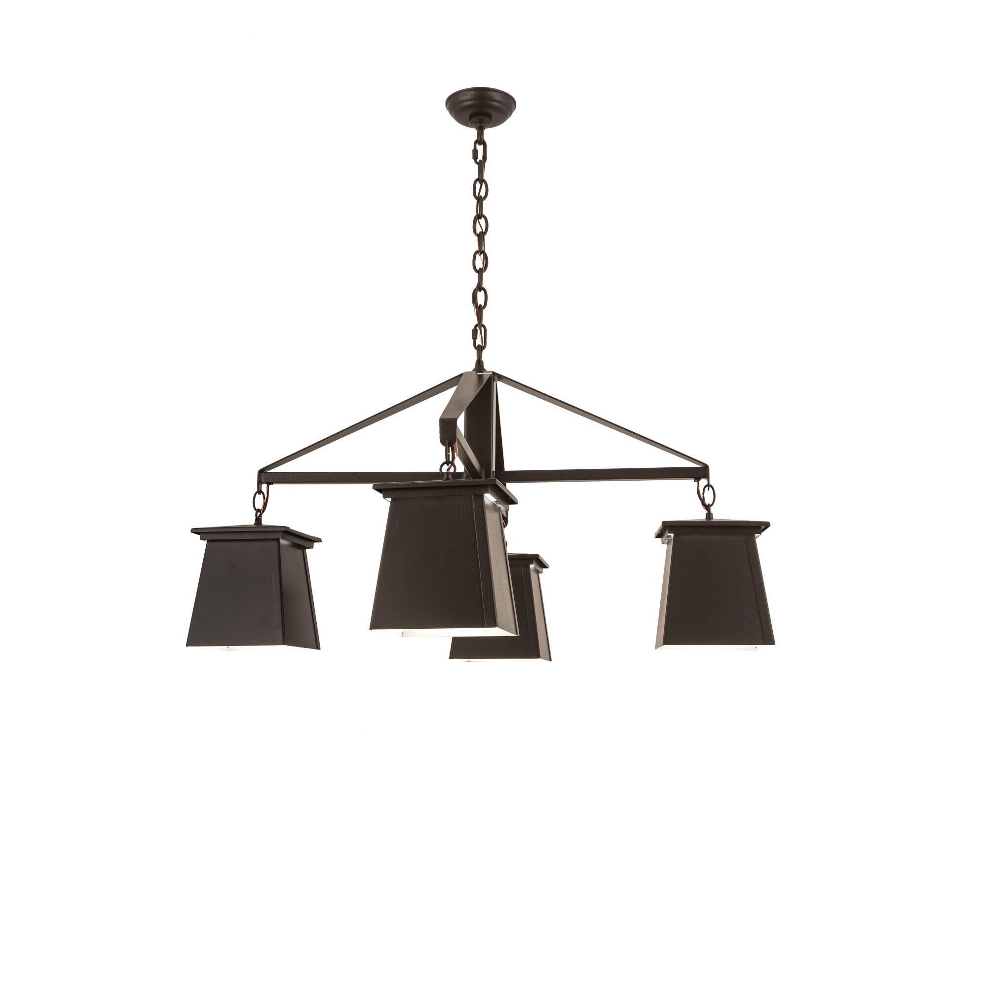 41 Inch 4 Light Semi Flush Mount by Meyda Lighting