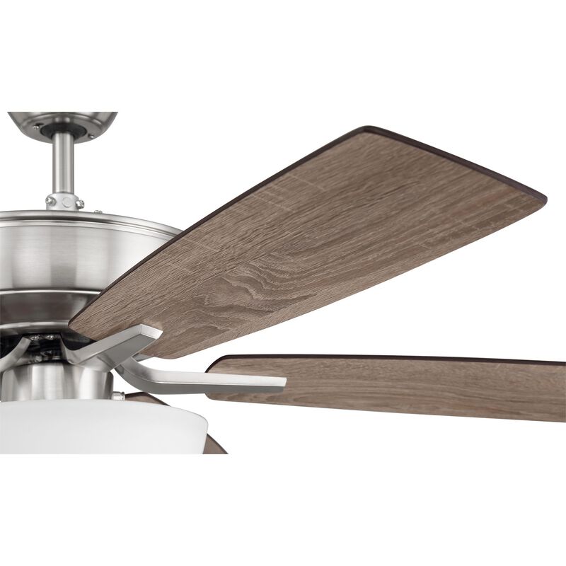 Pro Plus 52 Inch Ceiling Fan with Light Kit by Craftmade