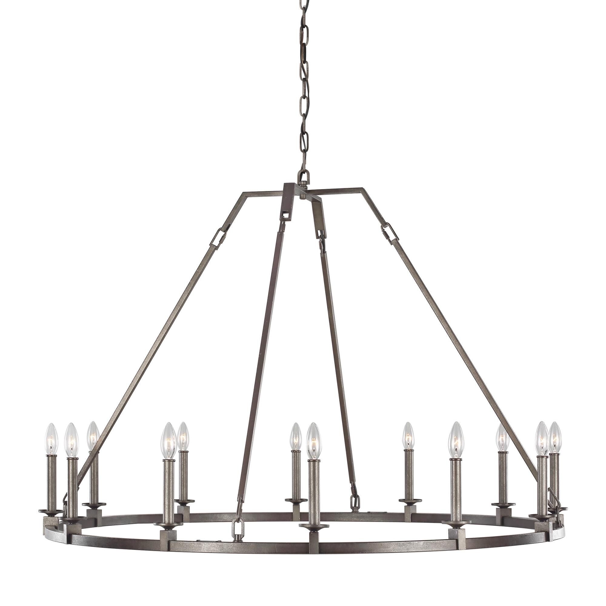 Sean Lavin Landen 12 Light Chandelier by Visual Comfort Studio Collection