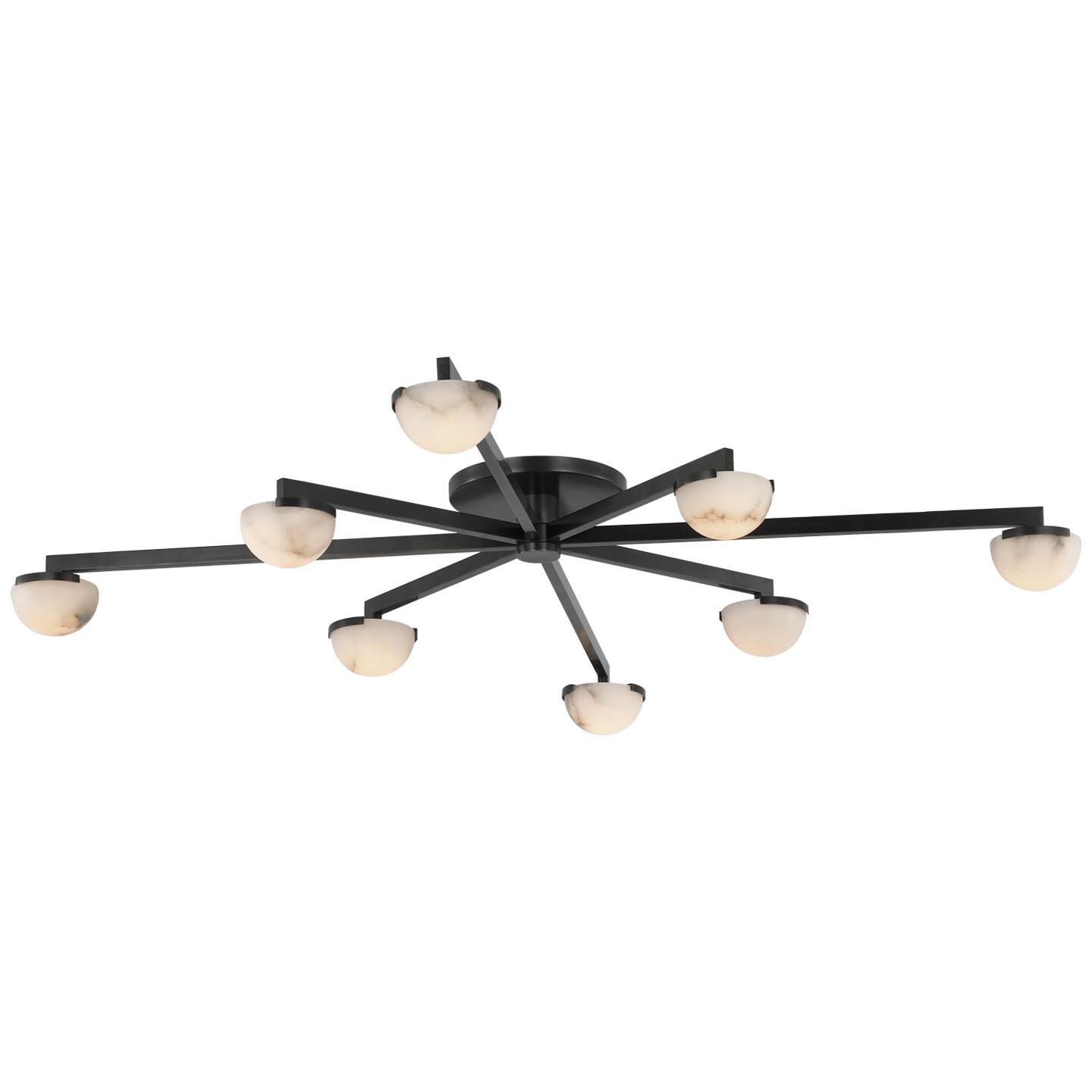 Kelly Wearstler Pedra 48 Inch 8 Light LED Flush Mount by Visual Comfort Signature Collection