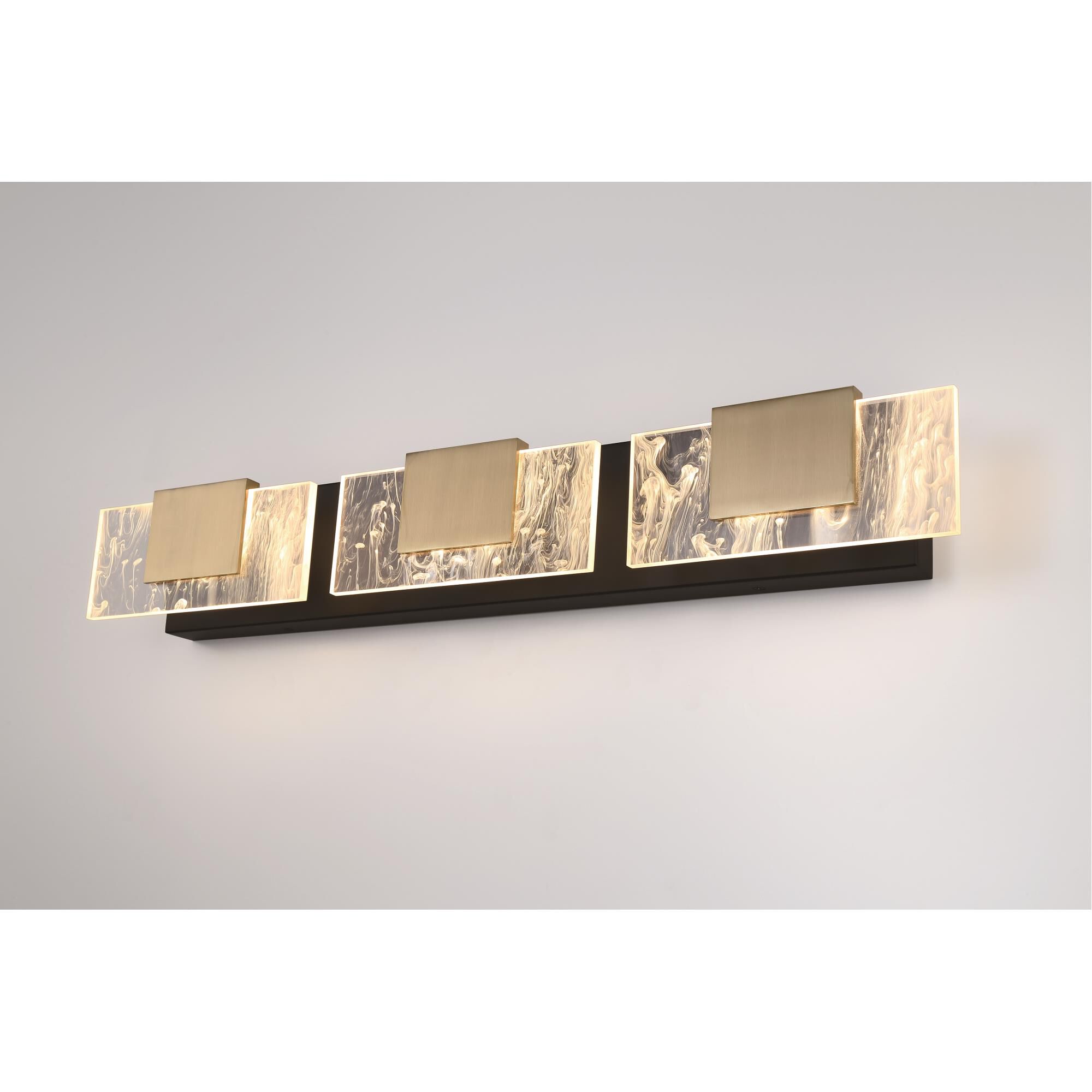 Kasha 27 Inch 3 Light LED Bath Vanity Light by Eurofase Lighting