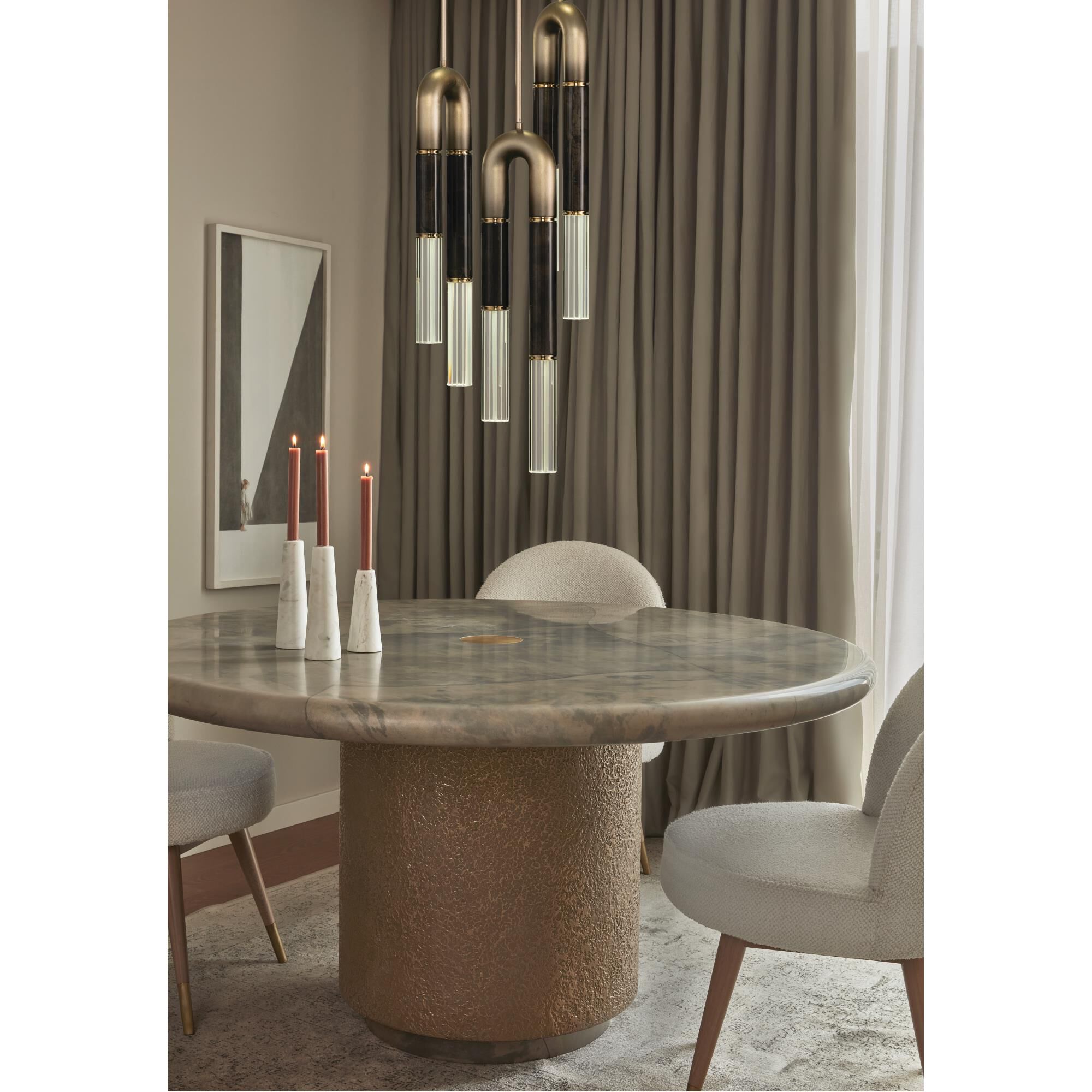 Shown with True crystal and False glass