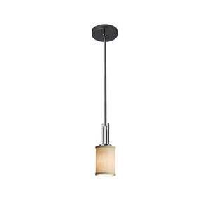 Textile 4 Inch Mini Pendant by Justice Design Group