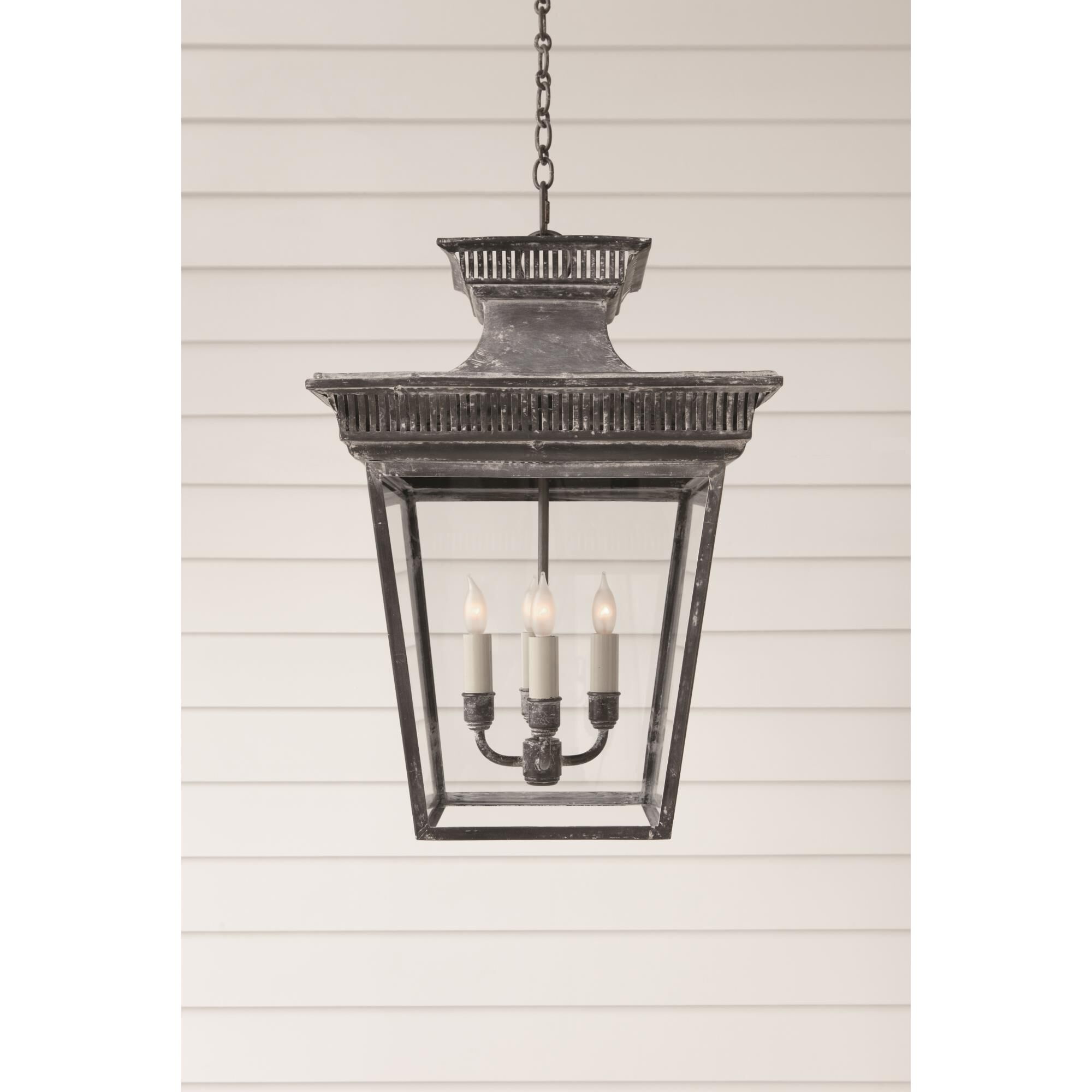 Chapman & Myers Elsinore 14 Inch Cage Pendant by Visual Comfort Signature Collection