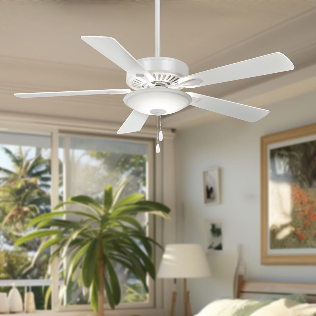 Shown in White finish and Frosted White glass