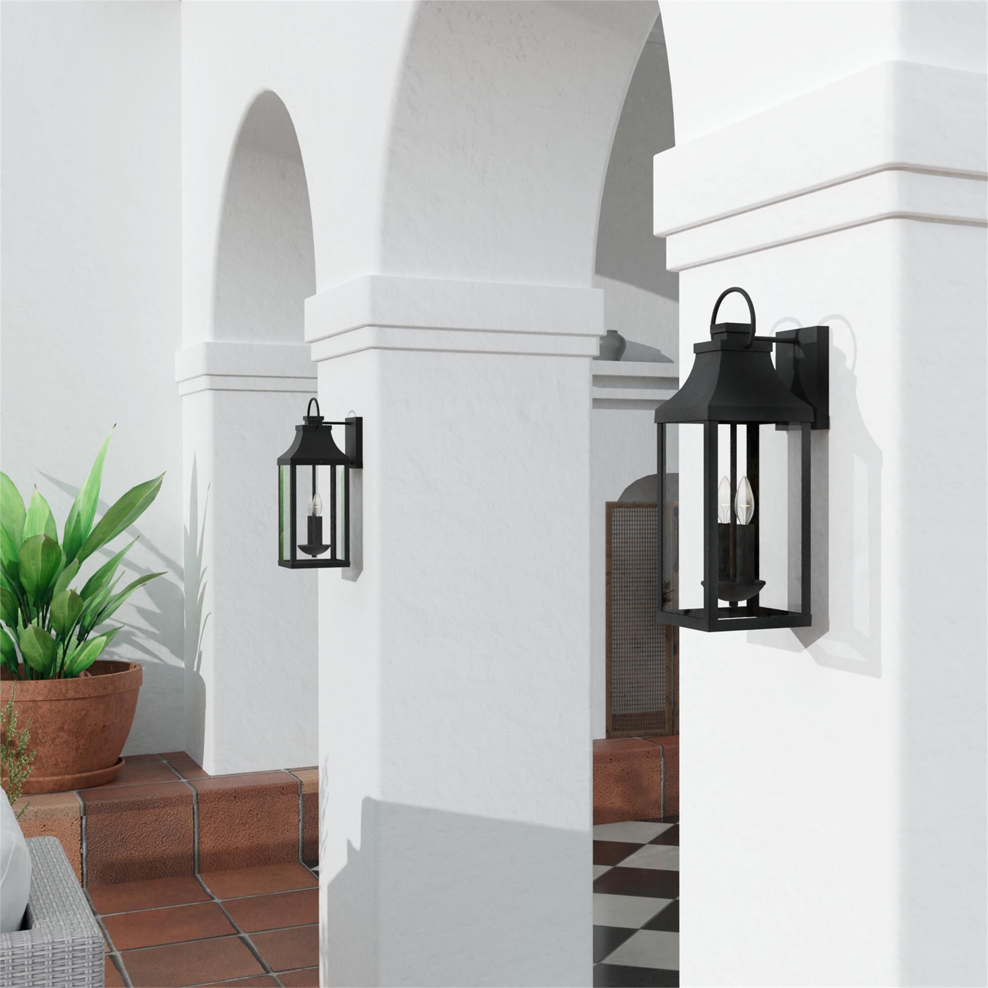 Bradford 21 Inch Outdoor Wall Light,