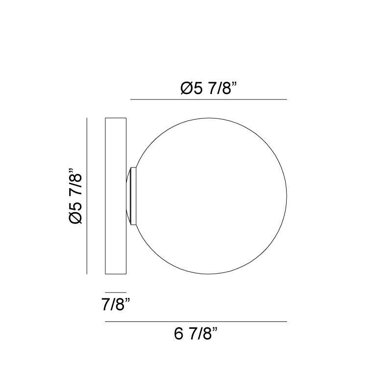 Matteo Lighting Cosmo 6 Inch Wall Sconce