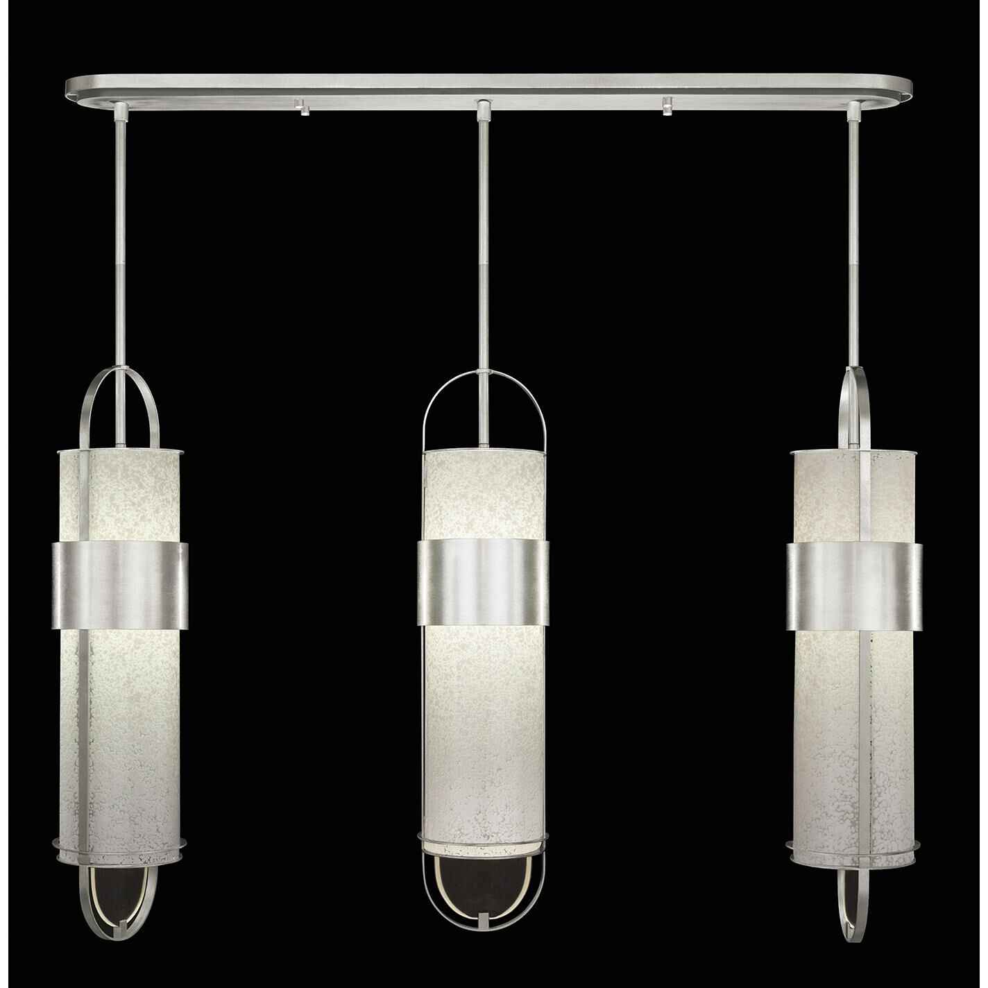 Bond Linear Suspension Light by Fine Art Handcrafted Lighting