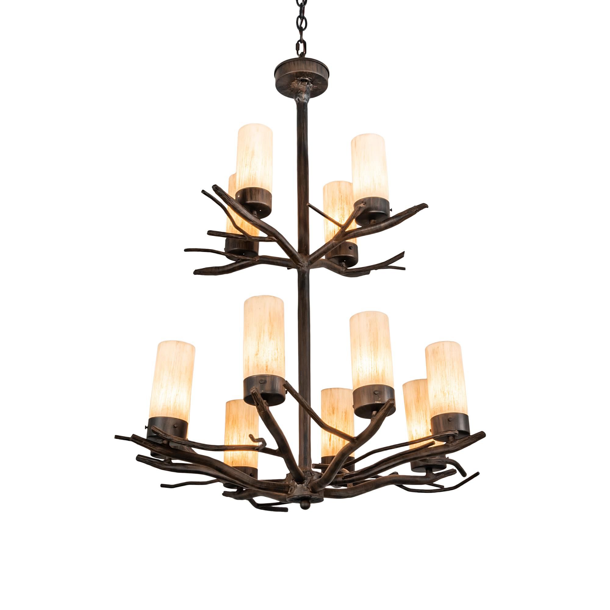 Winter Solstice 30 Inch 12 Light Chandelier by Meyda Lighting