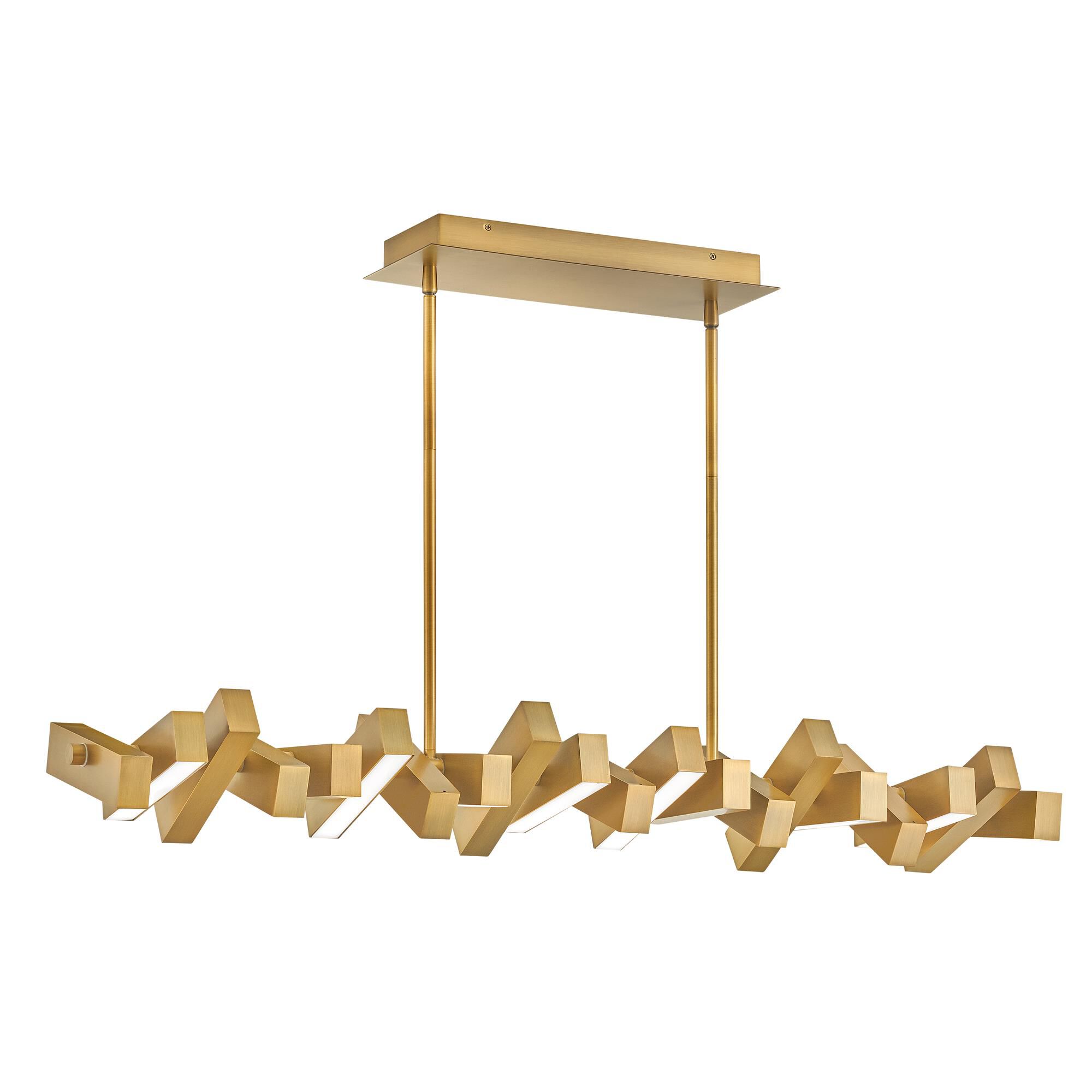 Stitch Medium Linear Chandelier,
