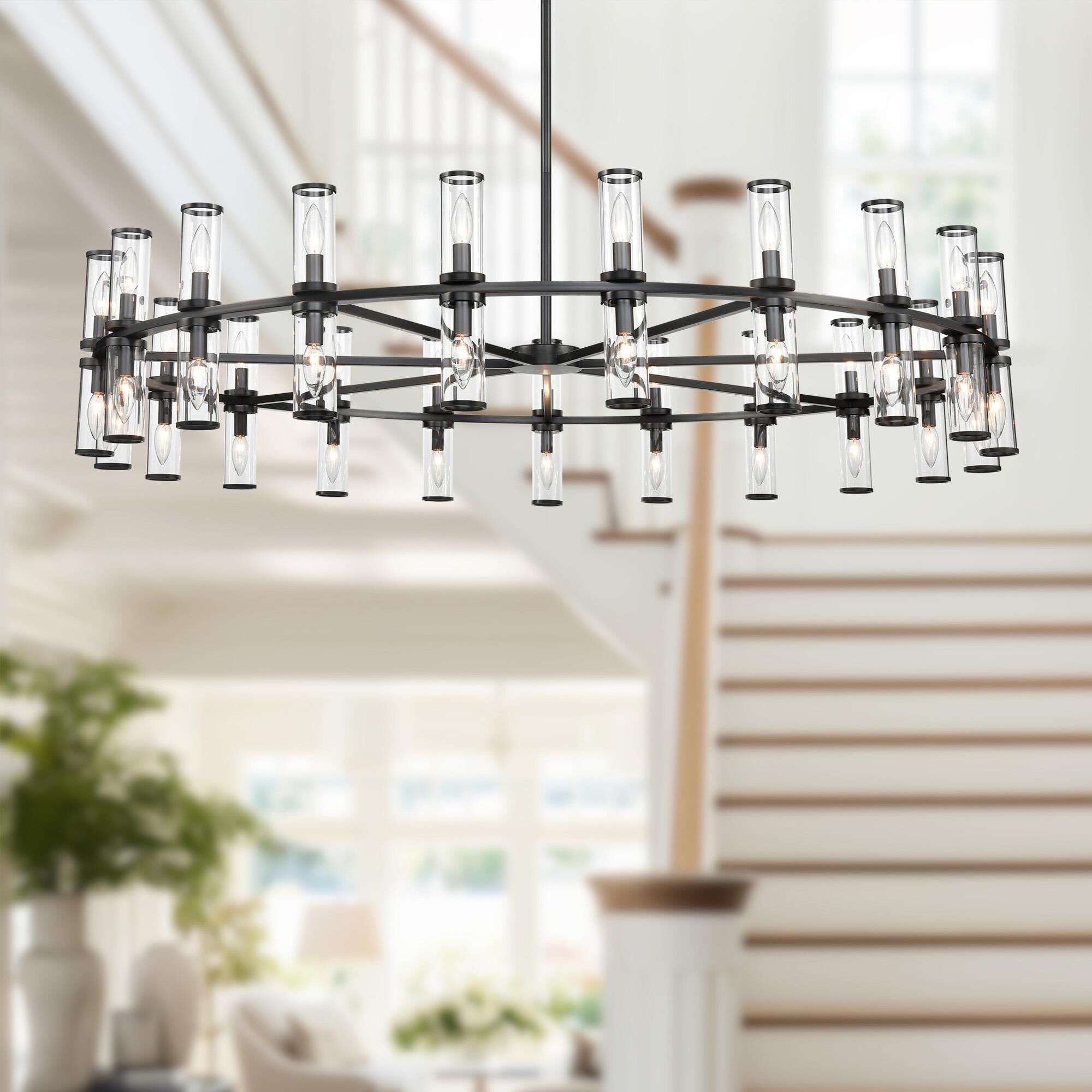 Revolve 60 Inch 42 Light Chandelier by Alora Lighting