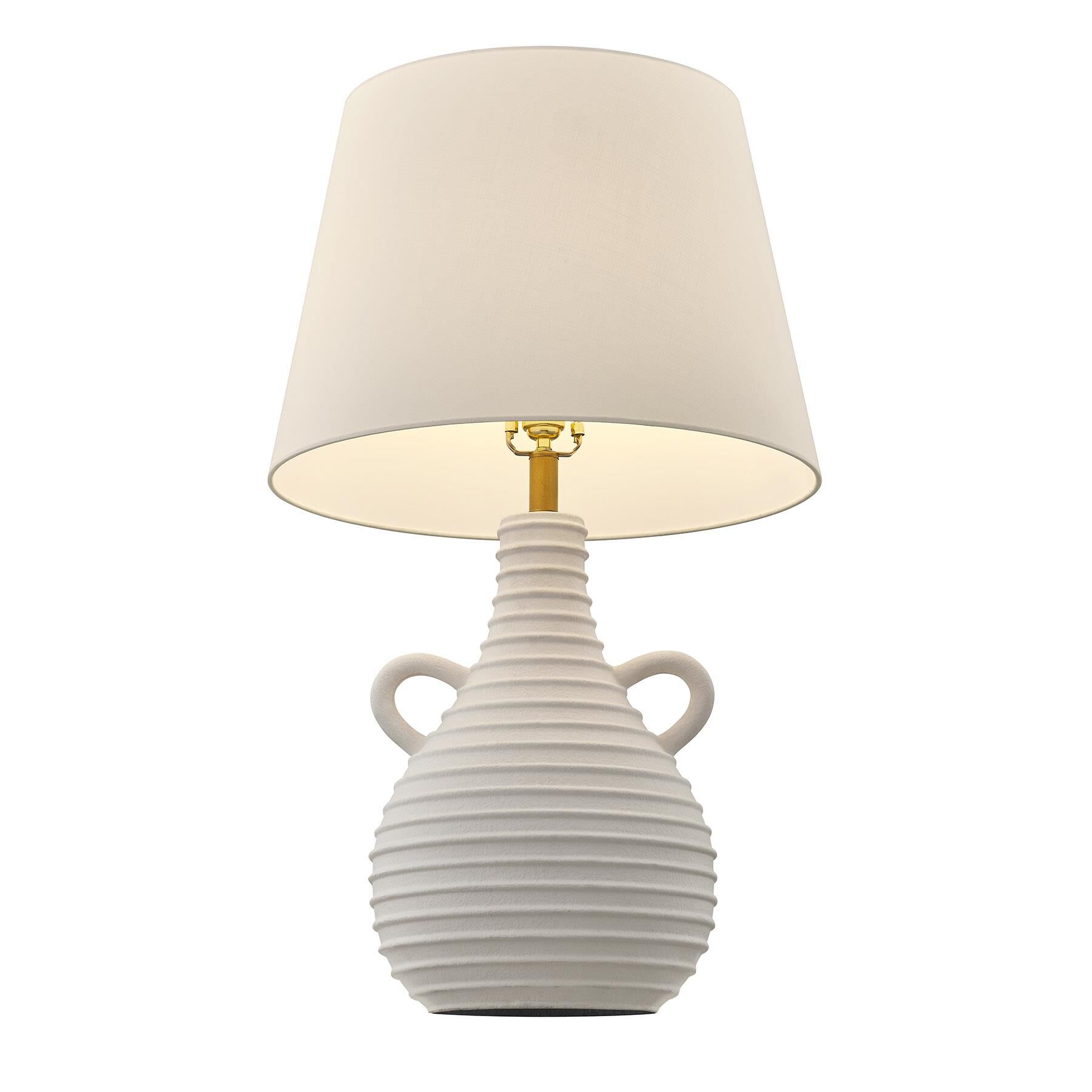 Shown in White finish