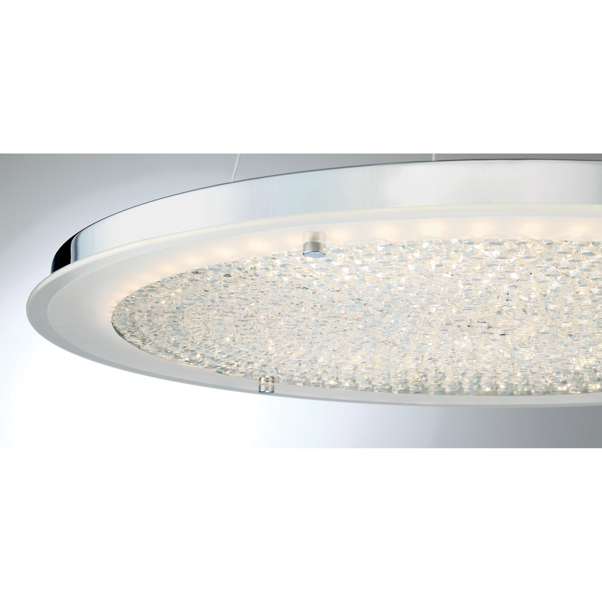 Platinum Collection Blaze 20 Inch LED Large Pendant by Quoizel