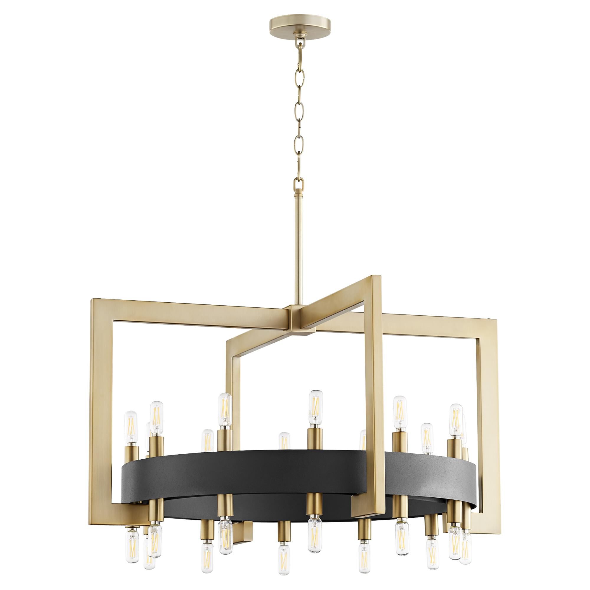 Archibald 32 Inch 24 Light Chandelier by Cyan Designs