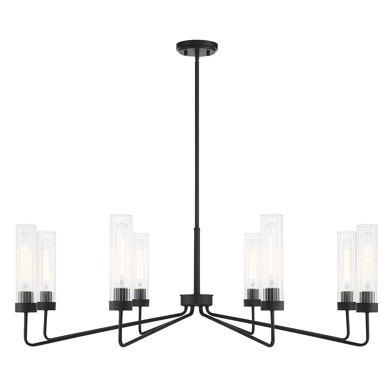 Baker 44 Inch 8 Light Chandelier by Savoy House