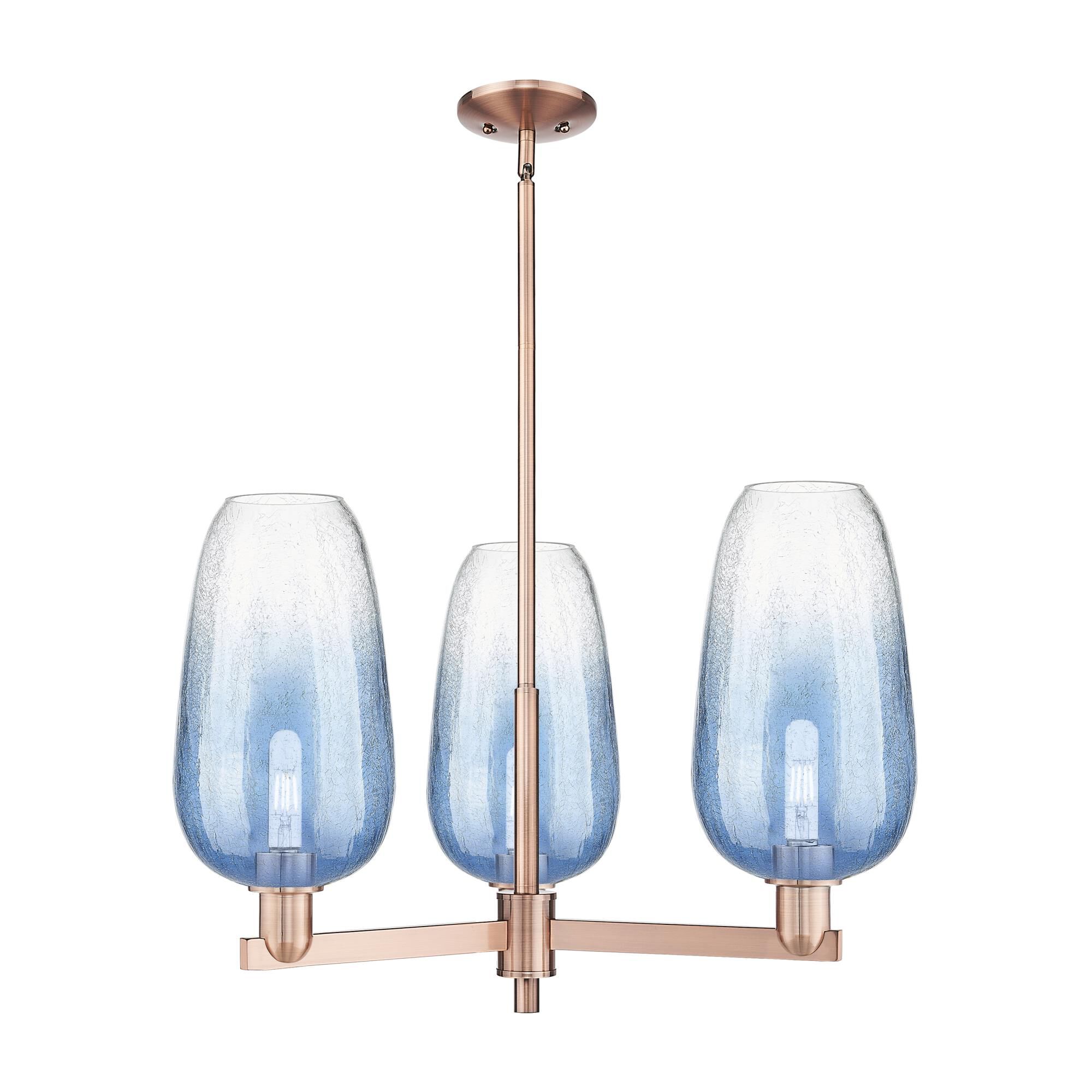 Bruno Marashlian Brookhaven Flute 18 Inch Mini Chandelier by Innovations Lighting