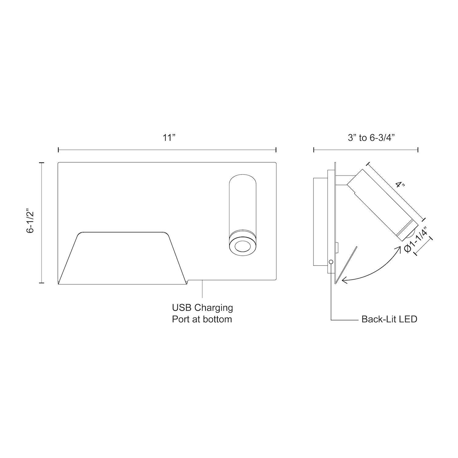 Dorchester Wall Sconce by Kuzco Lighting