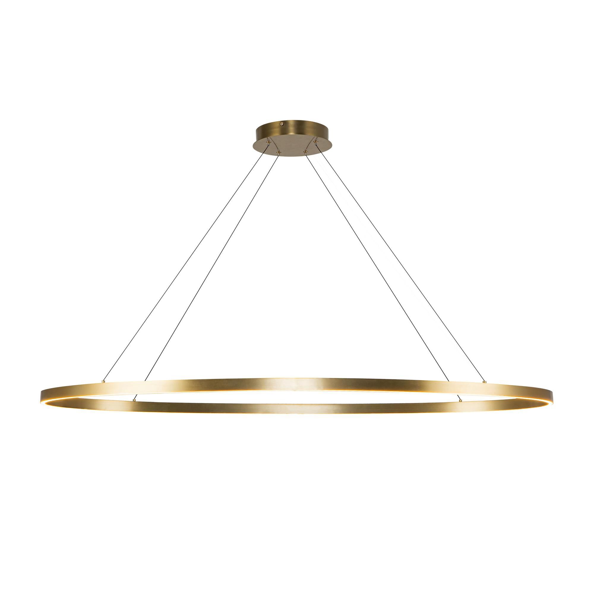 Shown in Brushed Gold finish