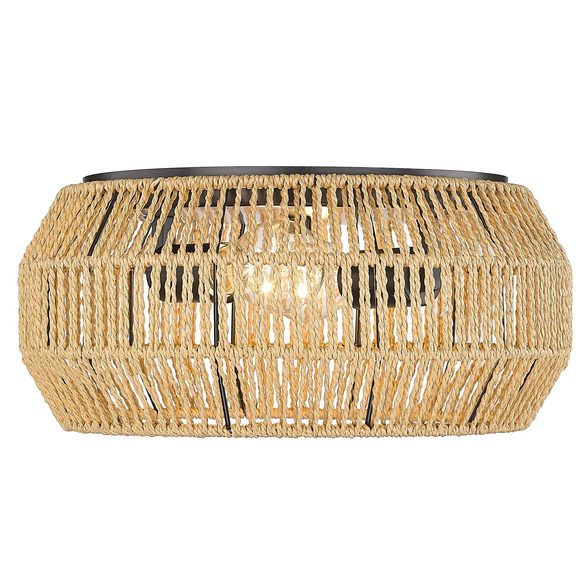 Marlee Flush Mount by Golden Lighting