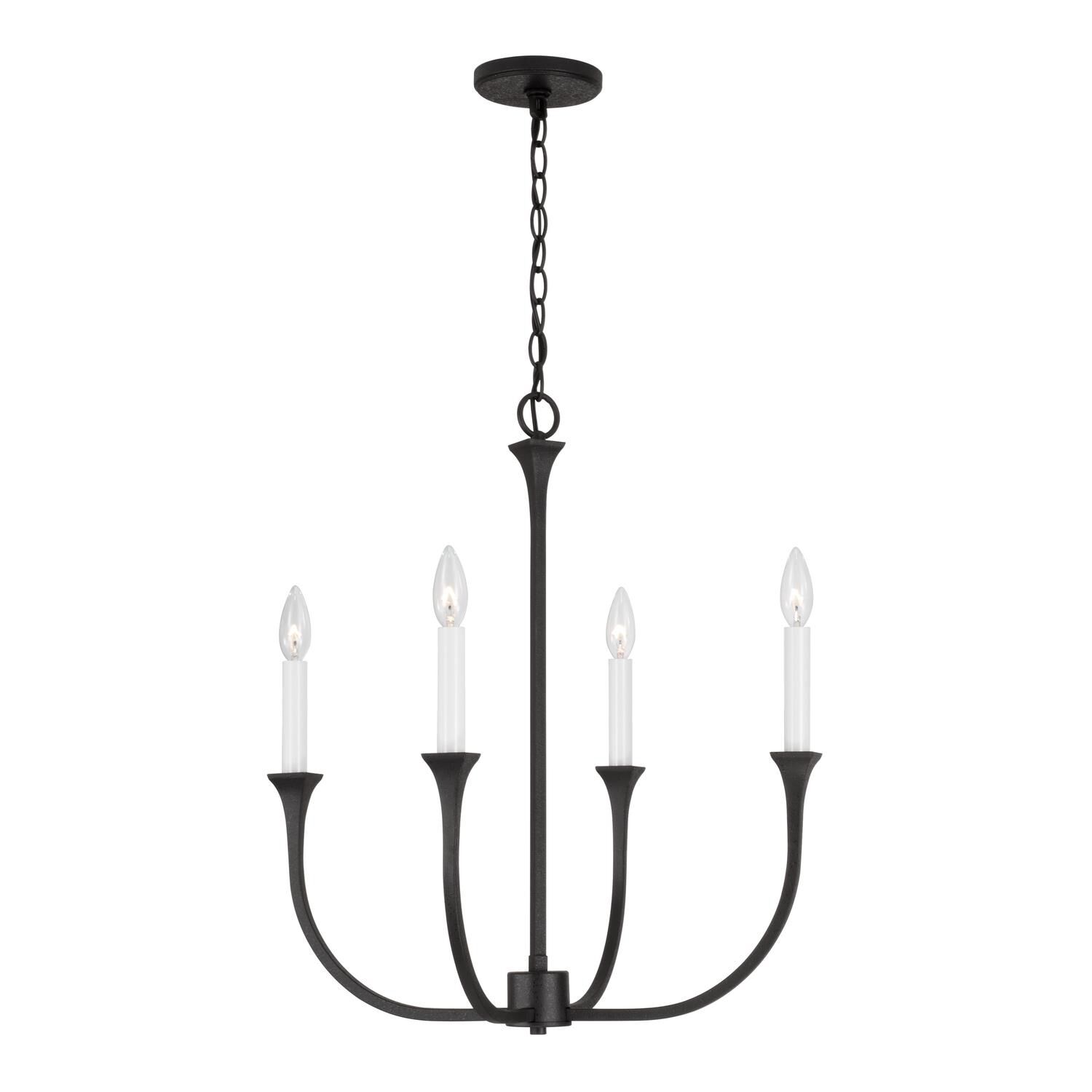 Decklan 21 Inch 4 Light Mini Chandelier by Capital Lighting Fixture Company