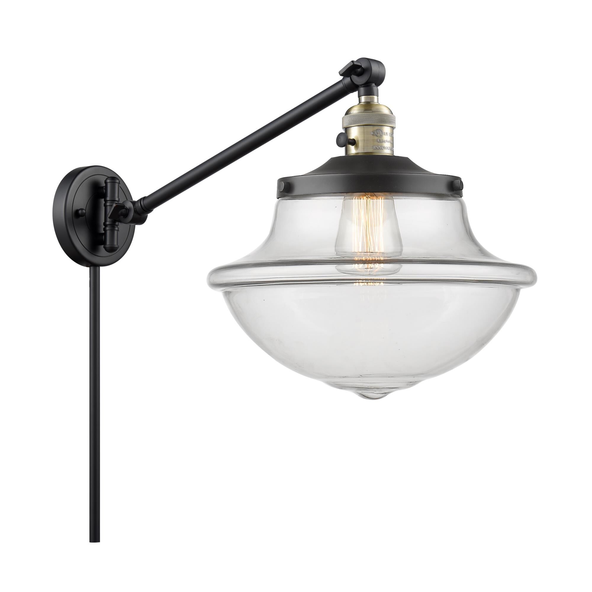 Bruno Marashlian Oxford Wall Swing Lamp by Innovations Lighting