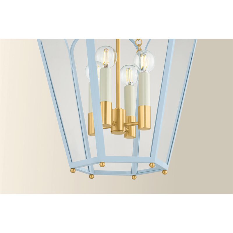 Clarisse Medium Lantern Pendant by Mitzi