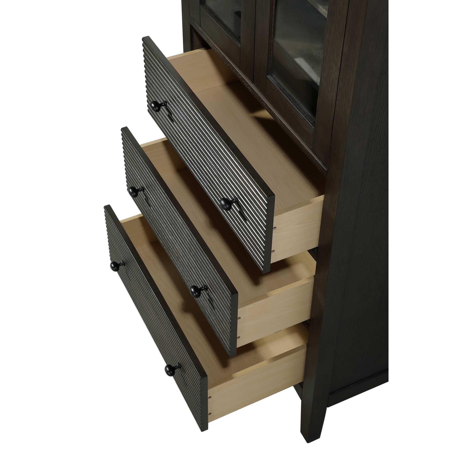 Shown in Chocolate Oak finish