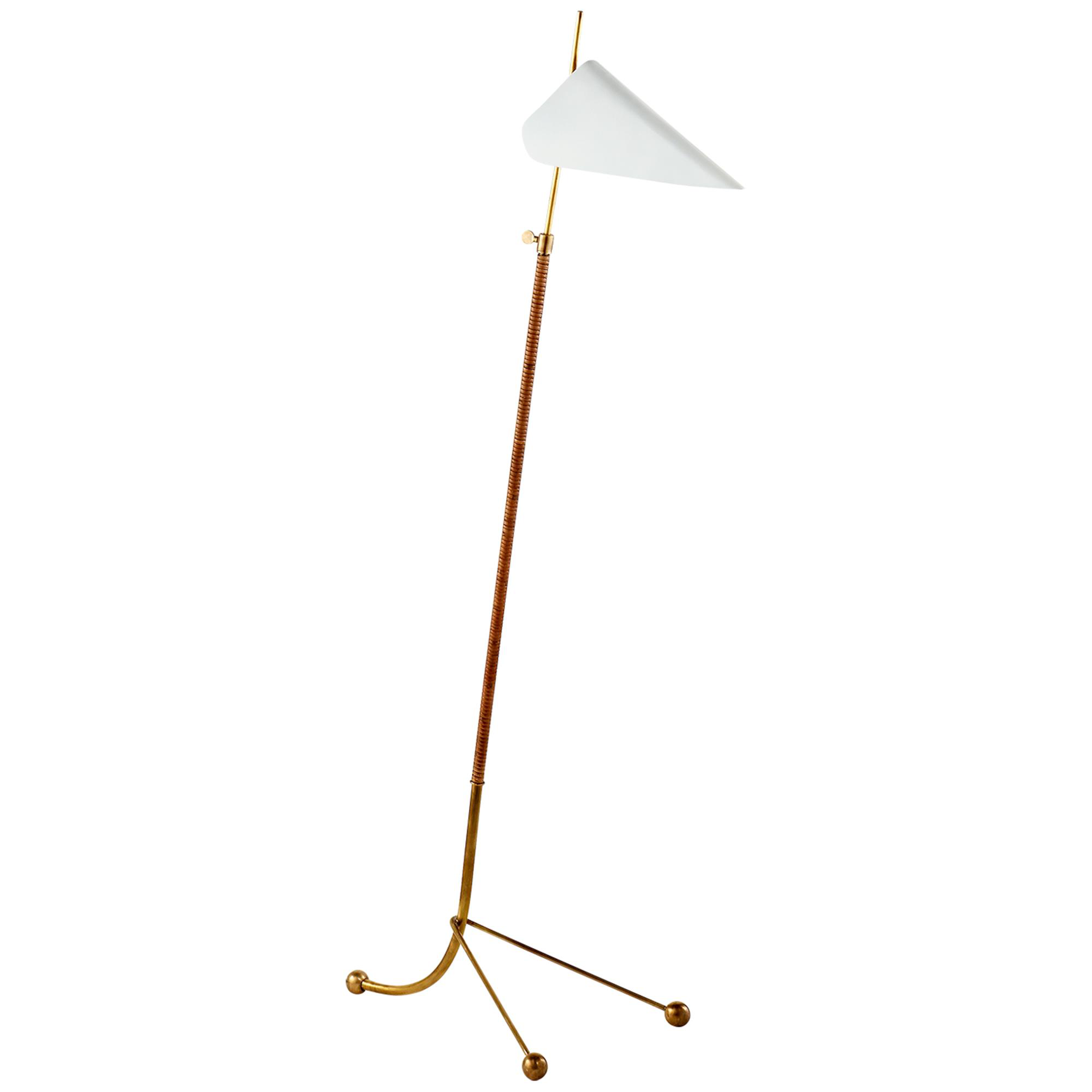 Shown in Plaster White finish and White shade